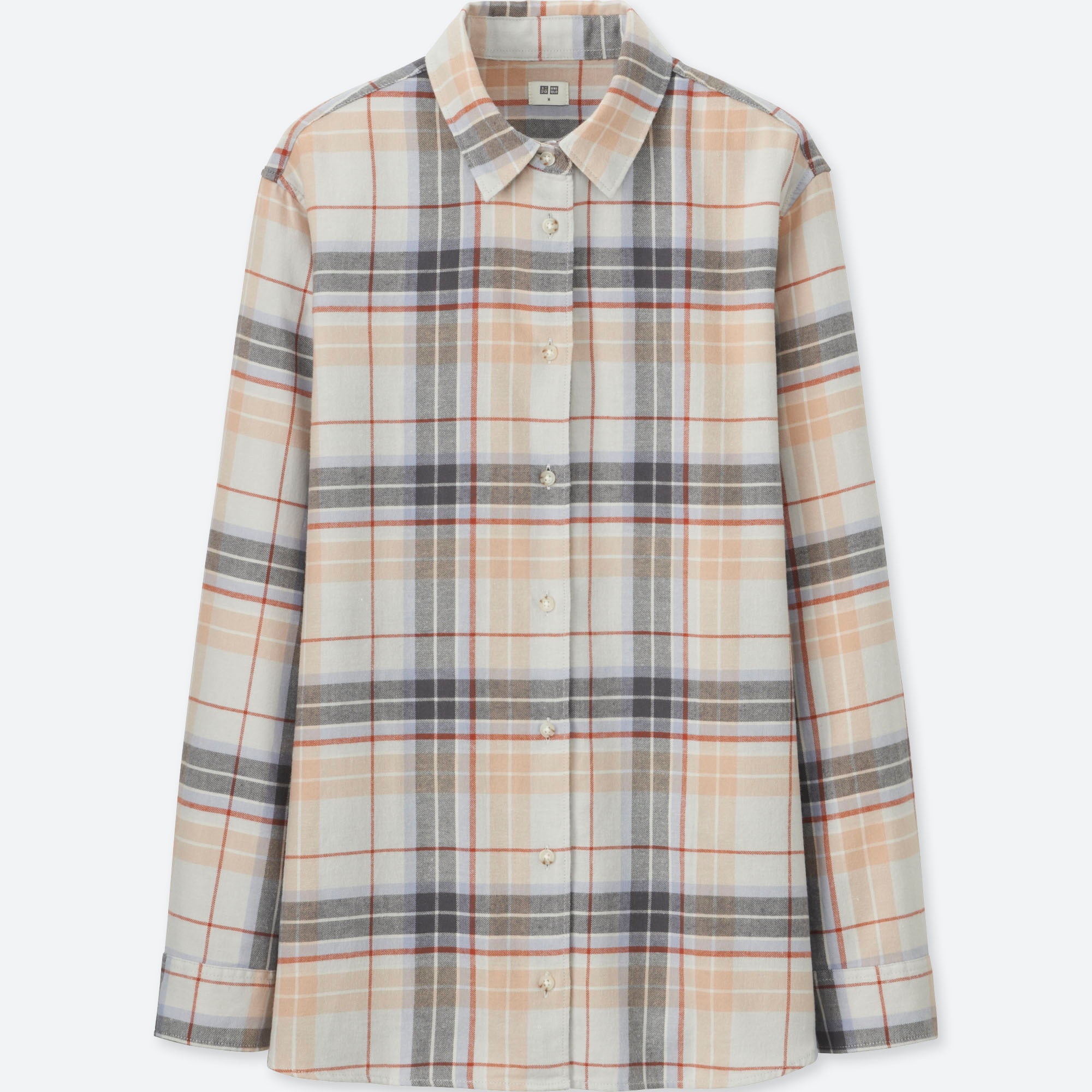 WOMEN FLANNEL CHECKED LONG-SLEEVE SHIRT | UNIQLO US