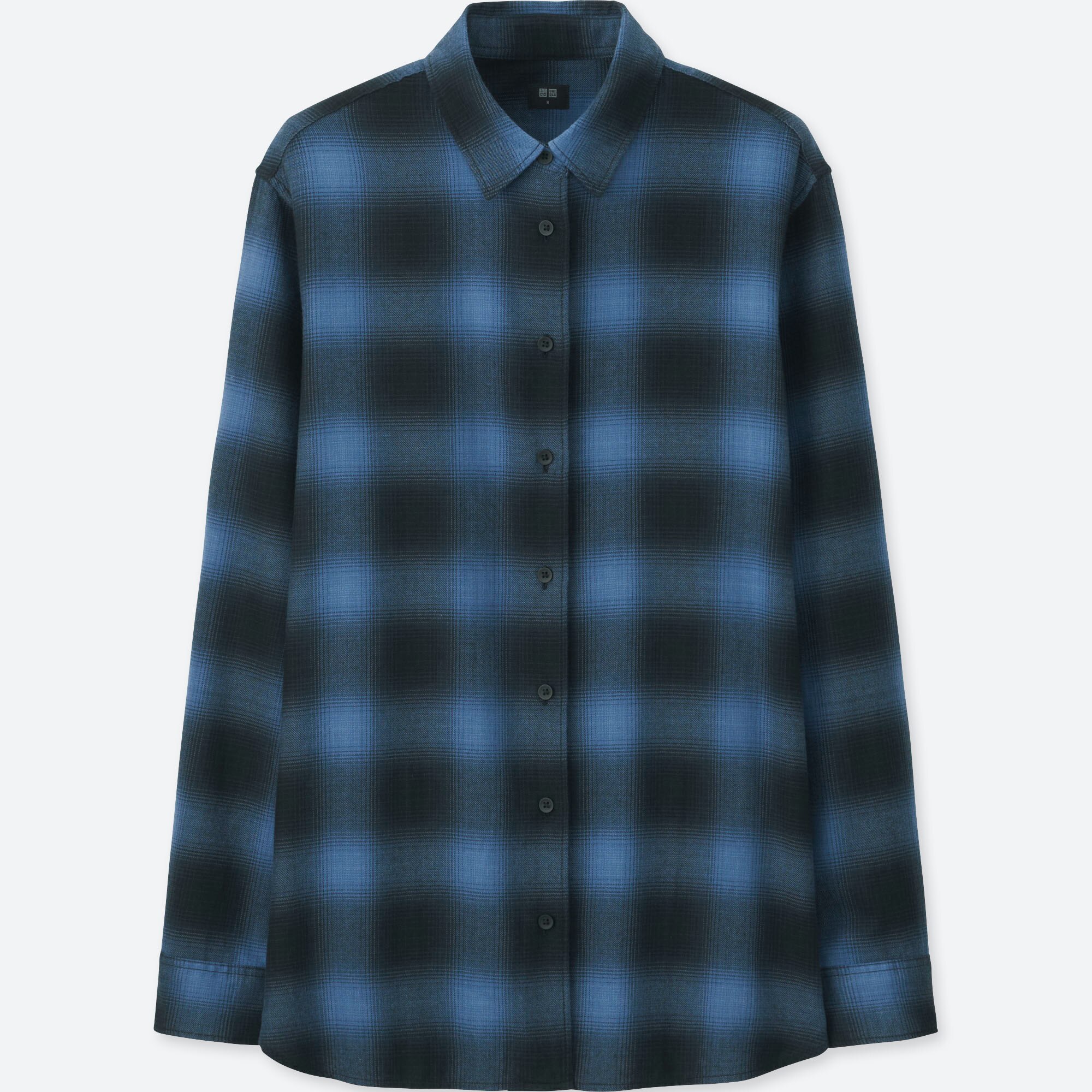 Women Flannel Checked Long Sleeve Shirt Uniqlo Us