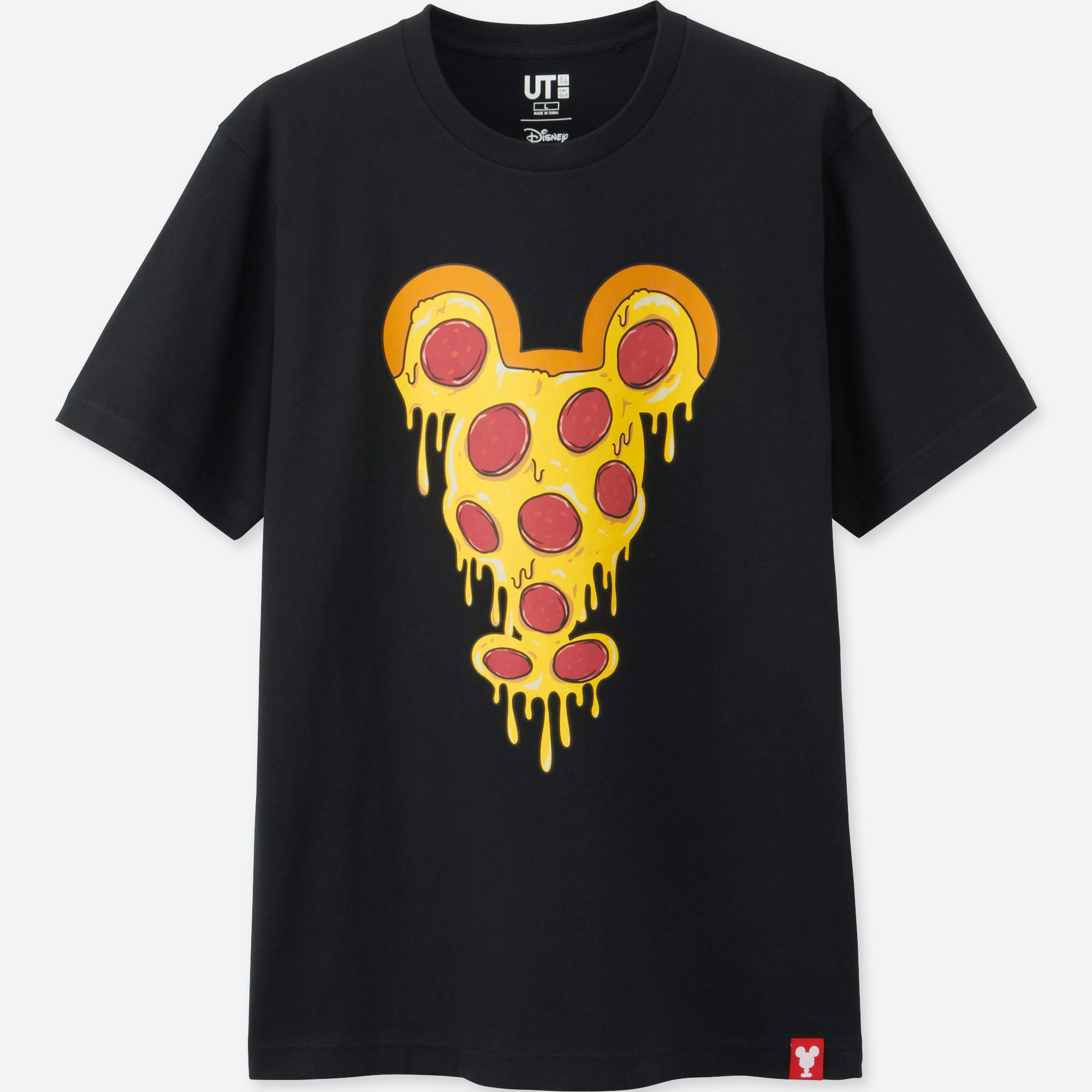 mickey mouse pizza shirt