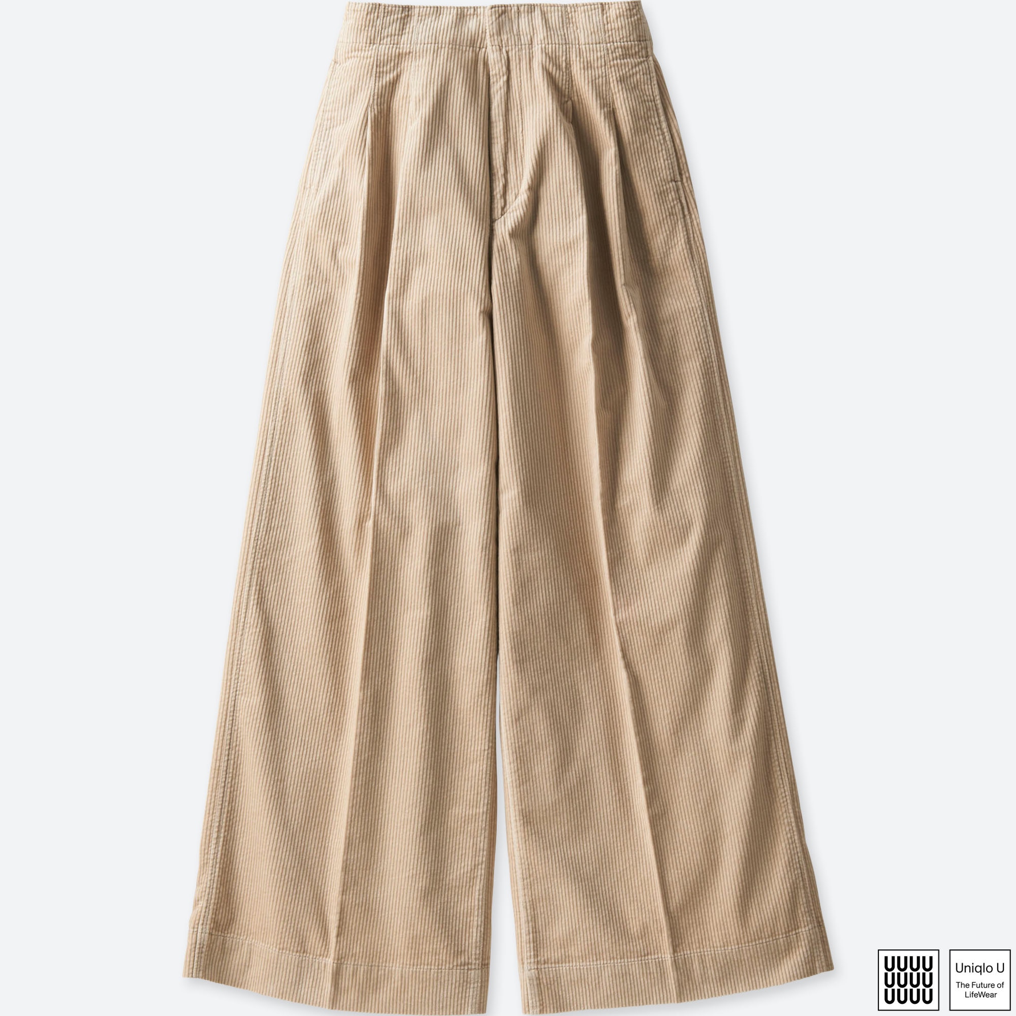 uniqlo corduroy wide leg pants