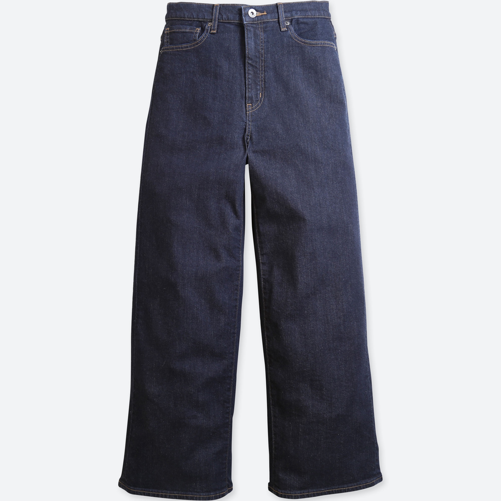 WOMEN HIGH RISE WIDE FIT JEANS | UNIQLO US