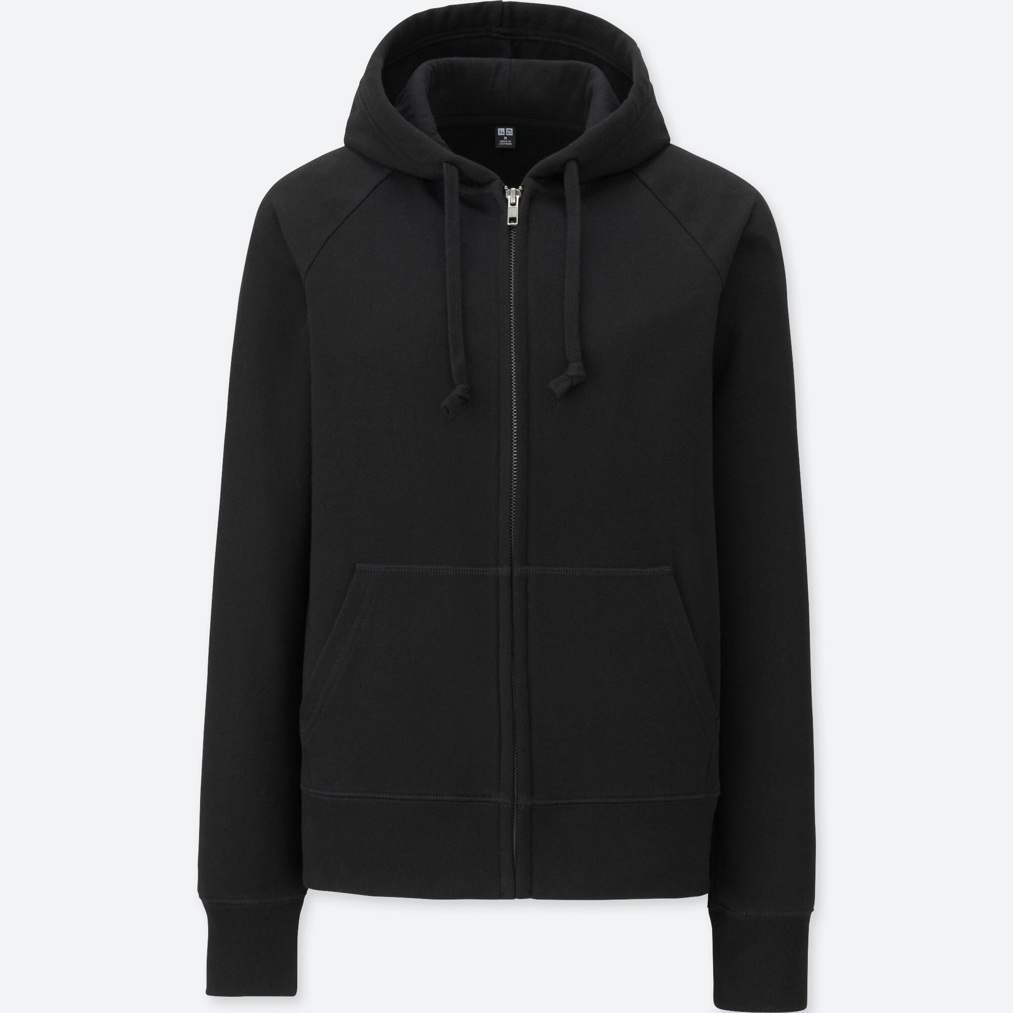 uniqlo sweat full zip long sleeve hoodie