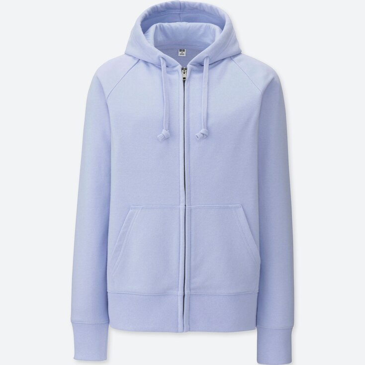 WOMEN SWEAT LONG-SLEEVE FULL-ZIP HOODIE | UNIQLO US