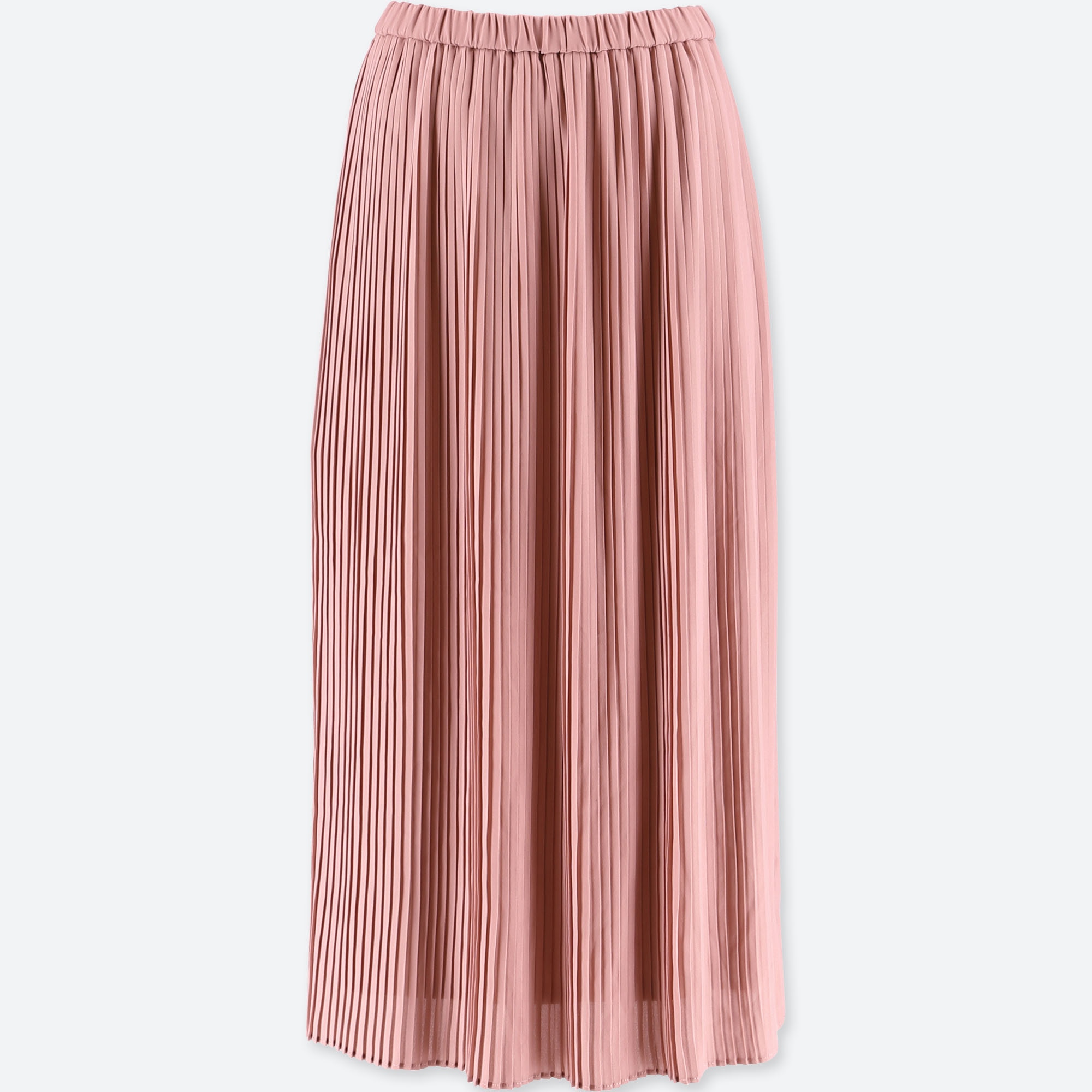 chiffon skirt pink