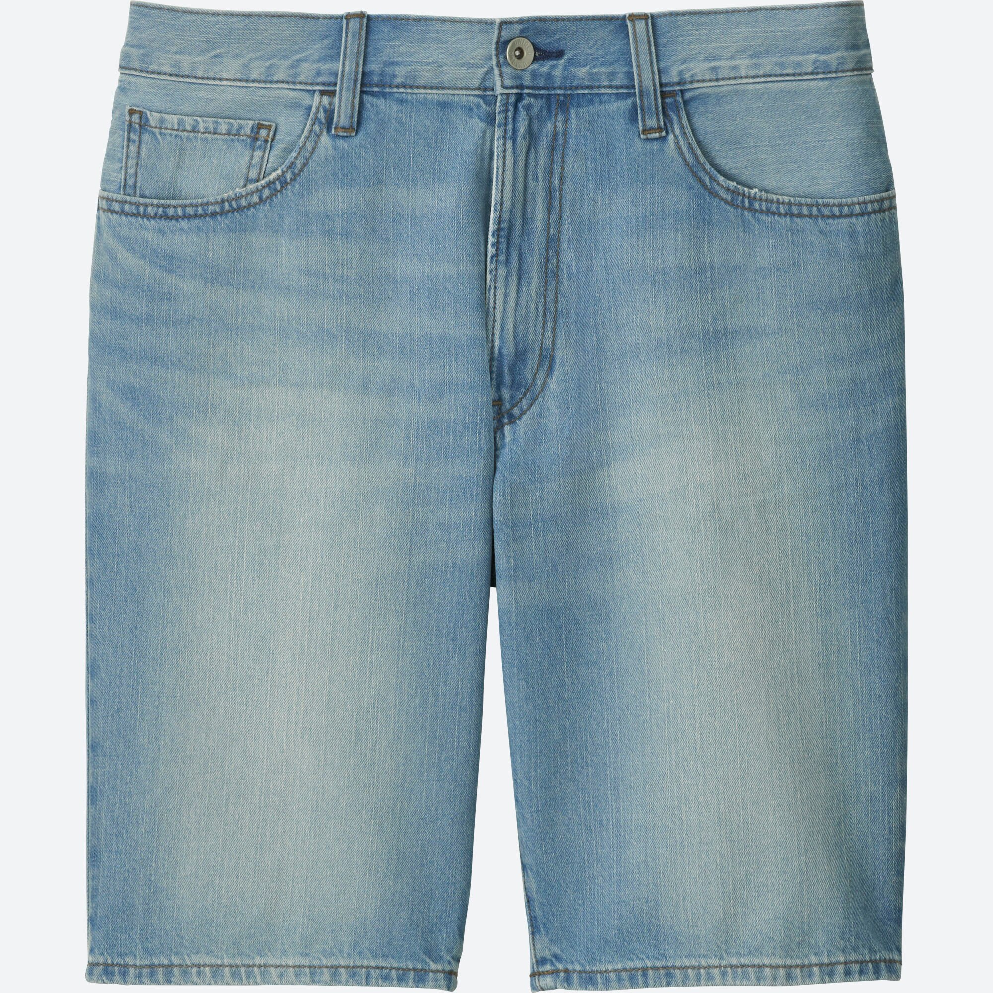 Uniqlo denim shorts mens Outlet