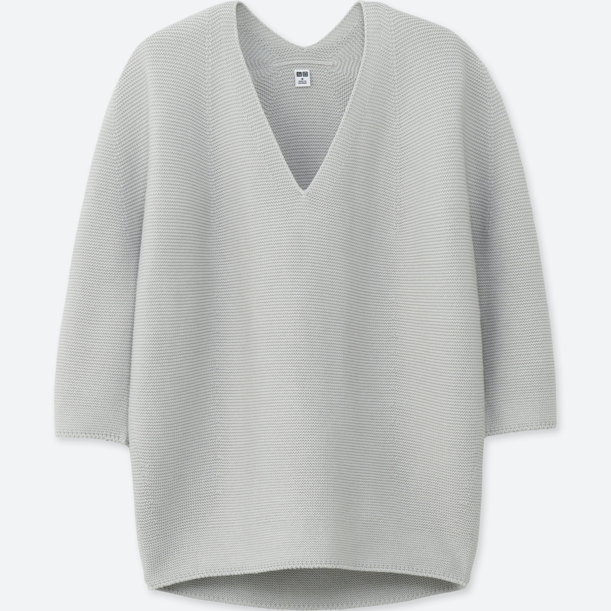 Uniqlo 3d cotton hot sale cocoon sweater