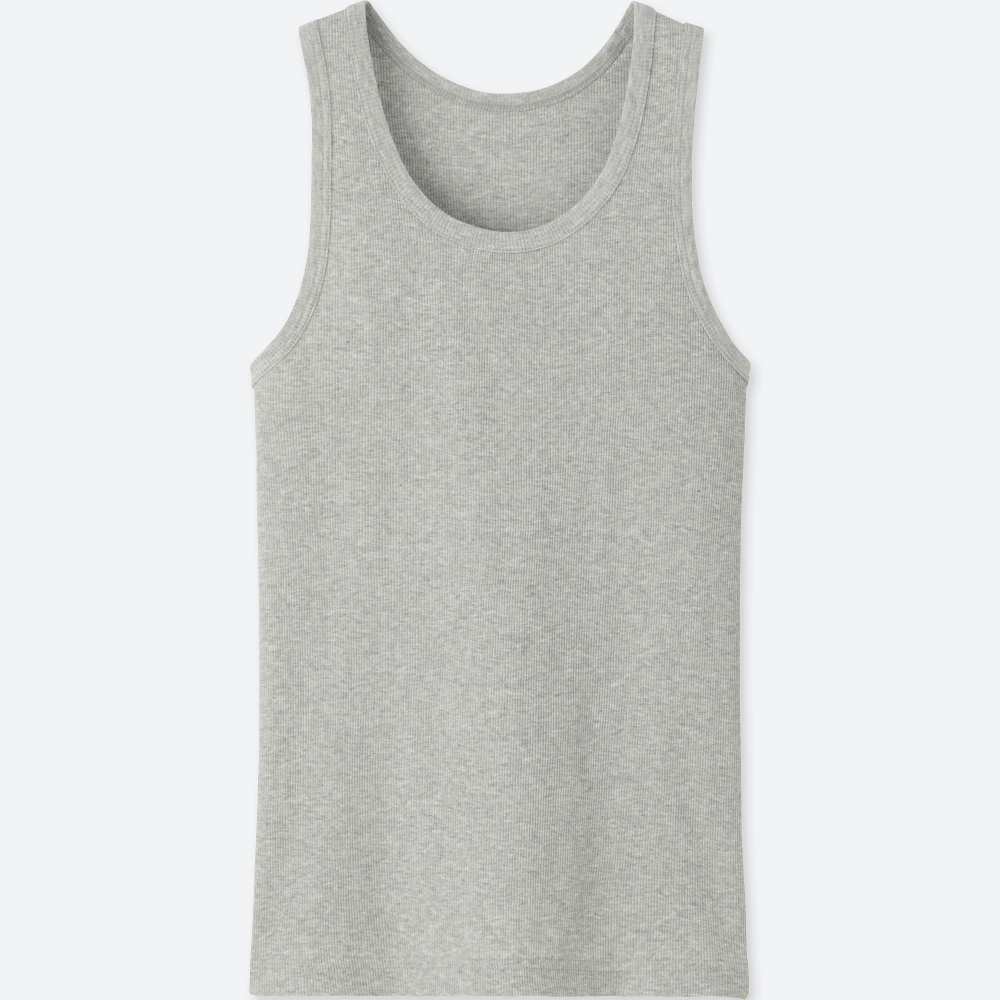 MEN PACKAGED DRY RIBBED TANK TOP UNIQLO US