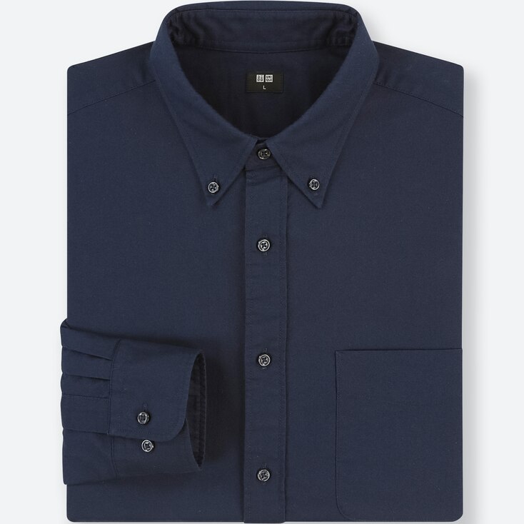 MEN OXFORD REGULAR-FIT LONG-SLEEVE SHIRT (ONLINE EXCLUSIVE) | UNIQLO US