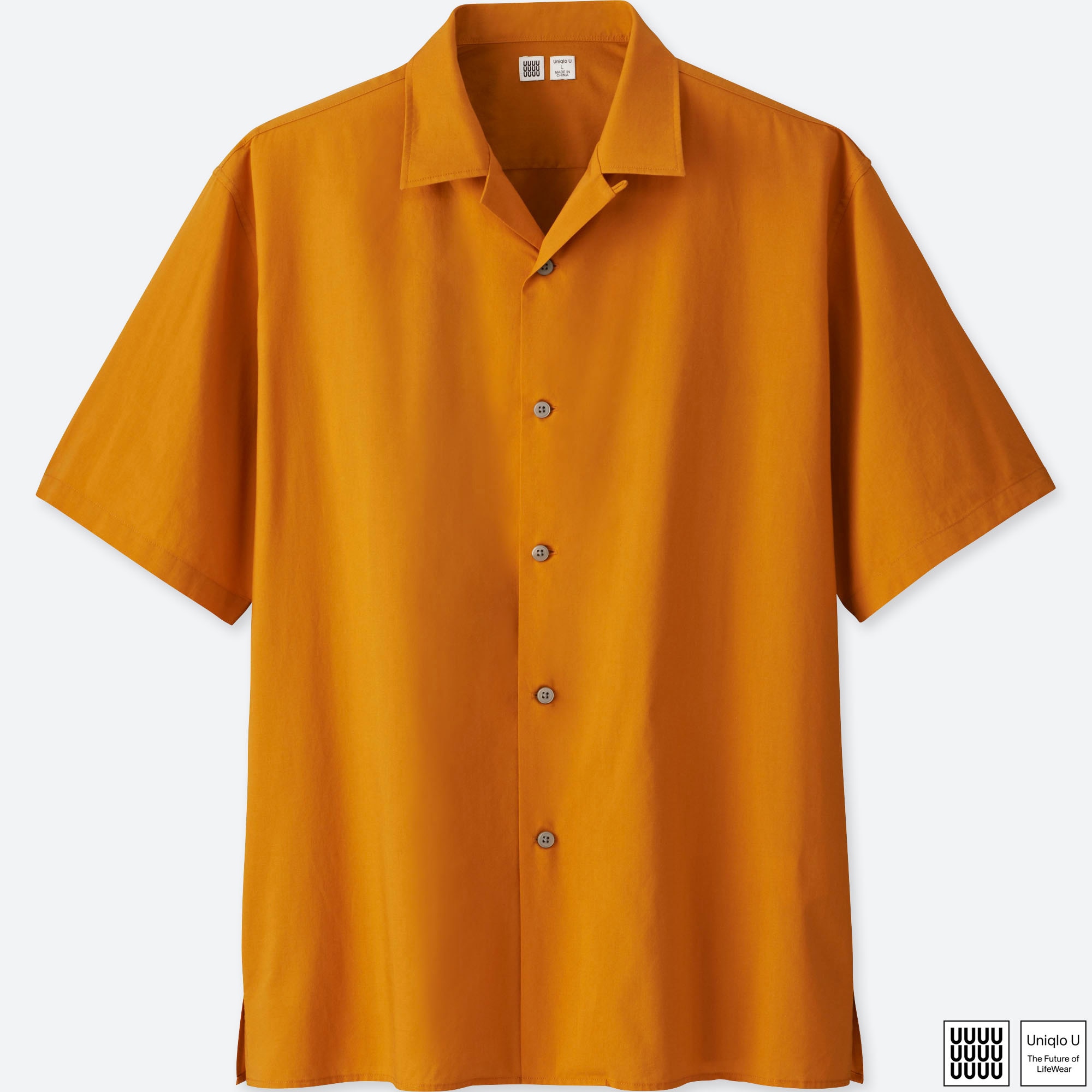 MEN U OPEN COLLAR SHORT-SLEEVE SHIRT | UNIQLO US