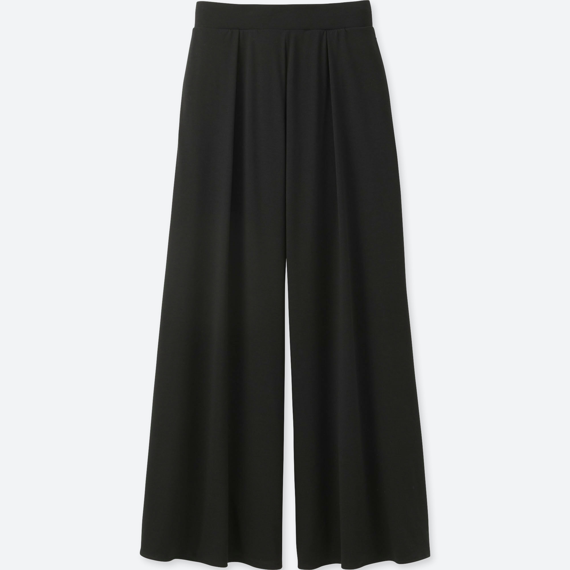 Uniqlo jersey cheap flare pants