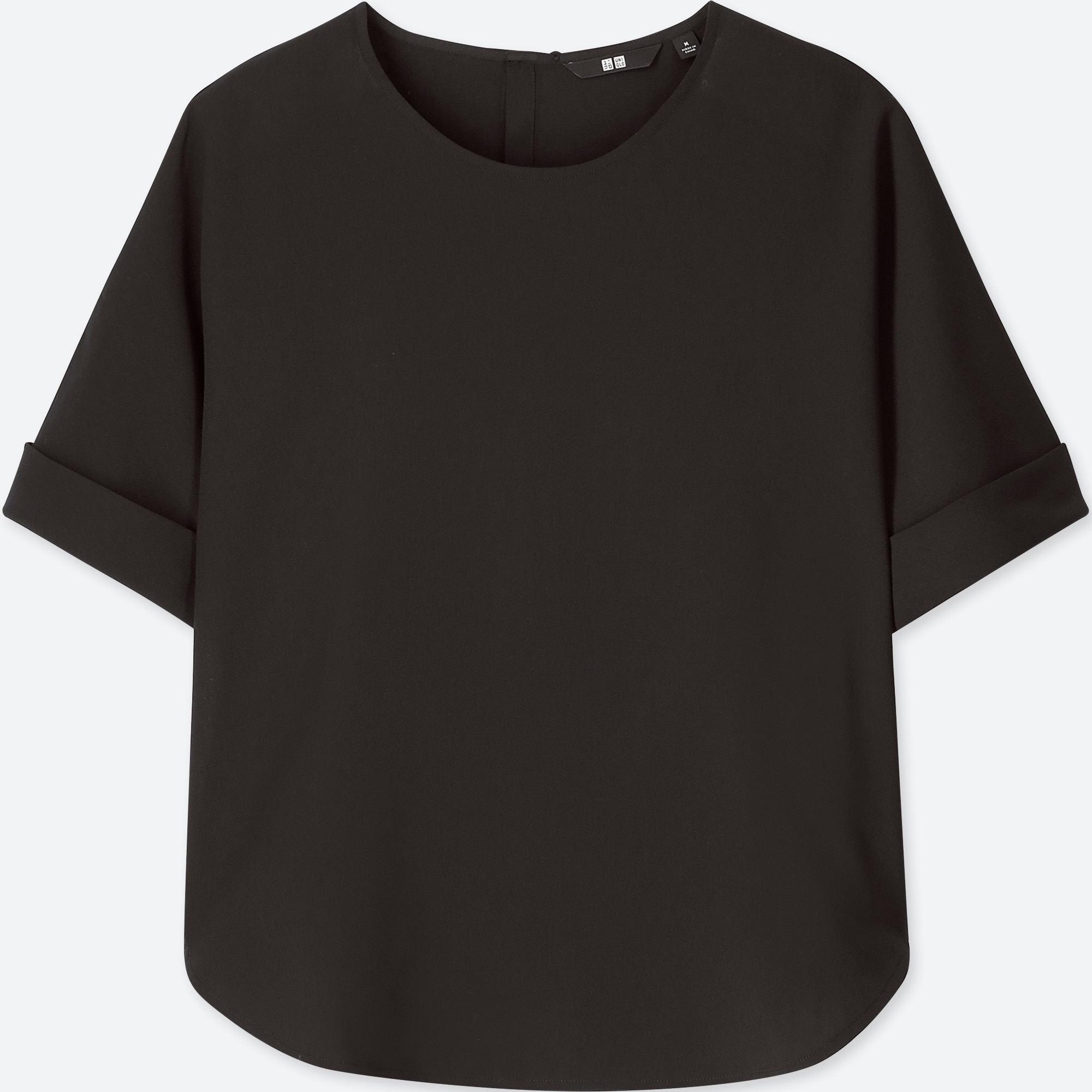 black t shirt blouse