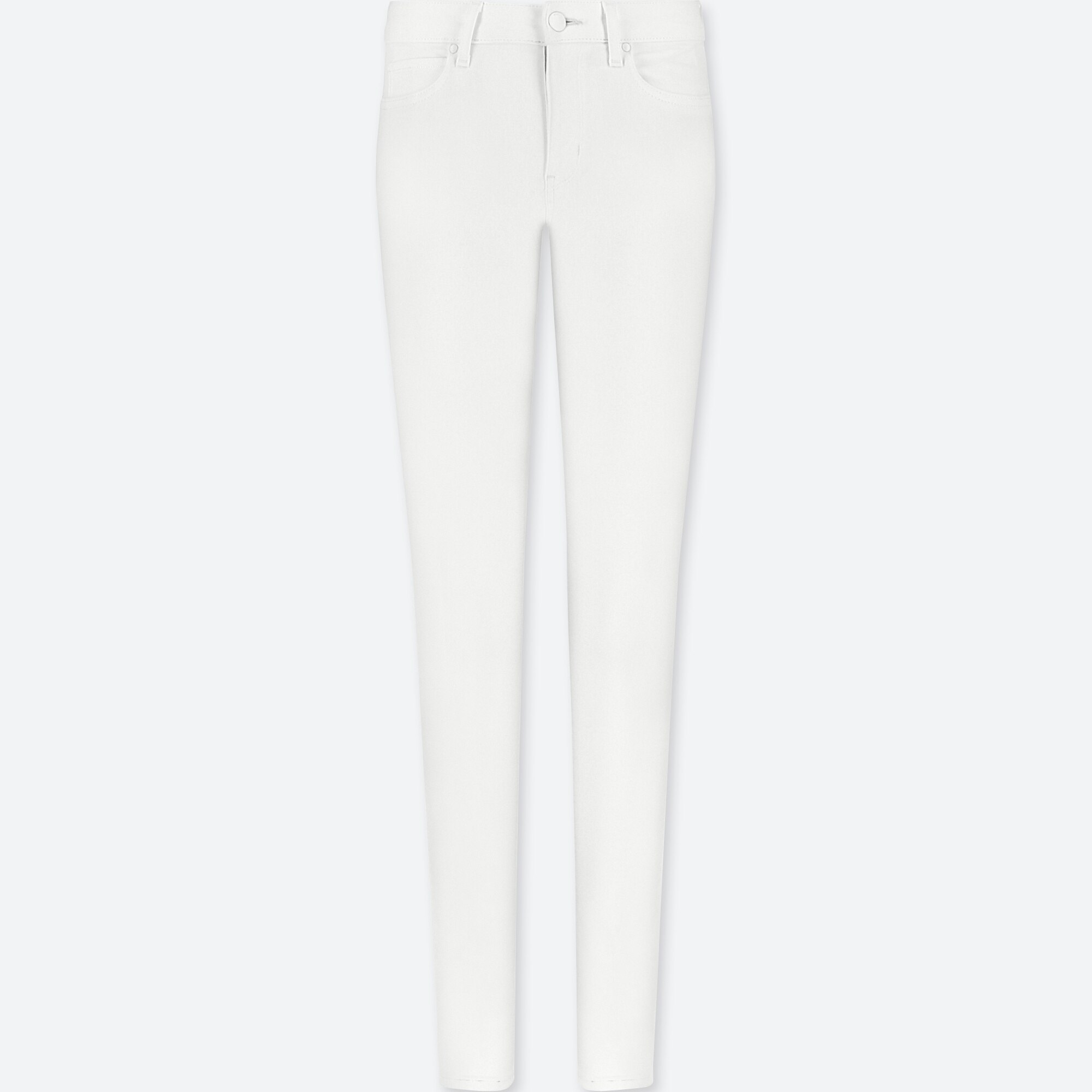 white stretch jeans