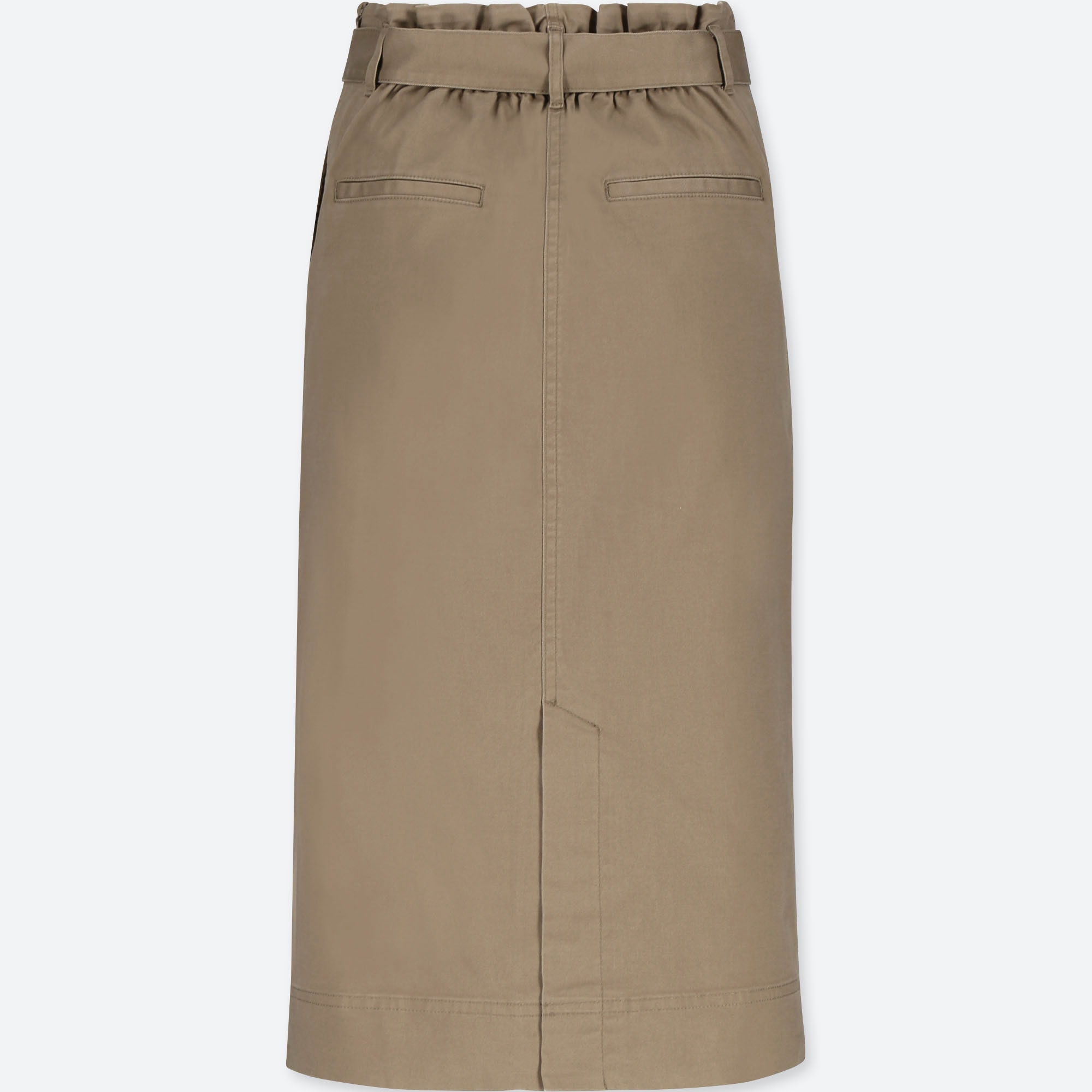 WOMEN HIGH WAIST BELTED NARROW SKIRT | UNIQLO UK