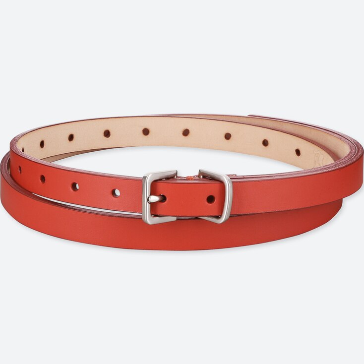 UNIQLO WOMEN COLOUR SKINNY LONG BELT StyleHint