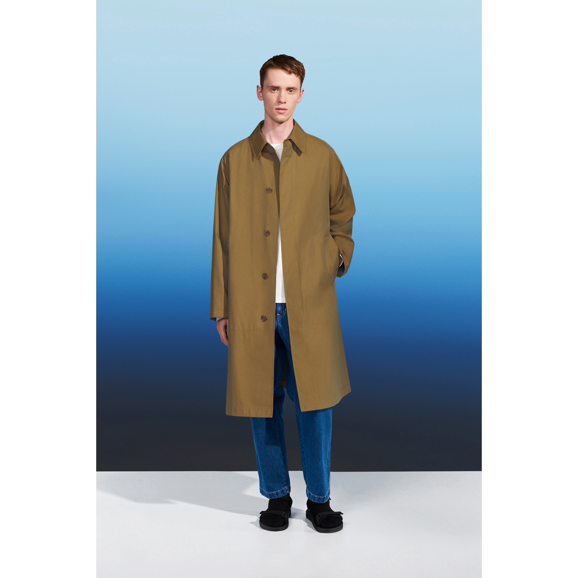 Uniqlo on sale mens overcoat