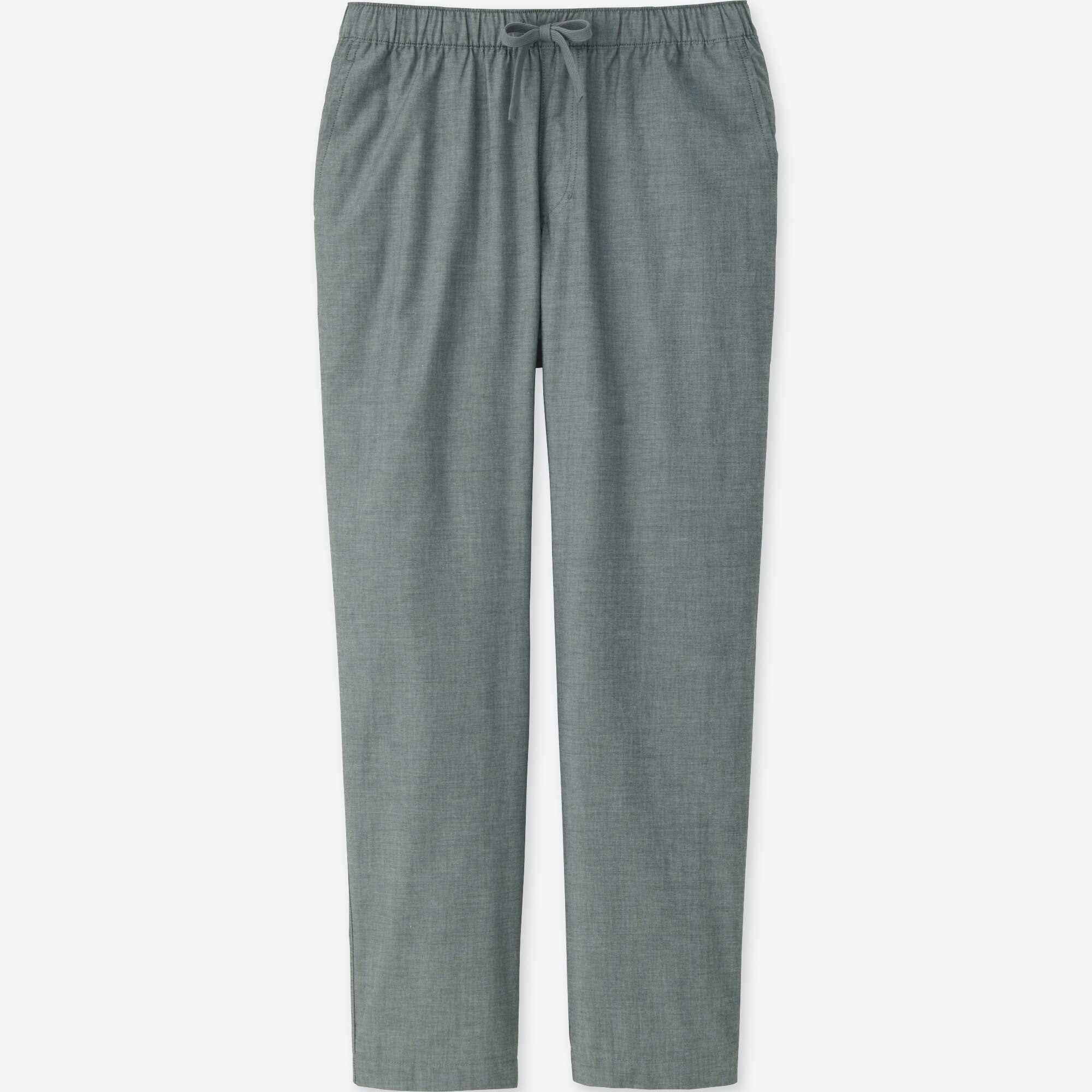 MEN LIGHT 100% COTTON EASY PANTS | UNIQLO UK