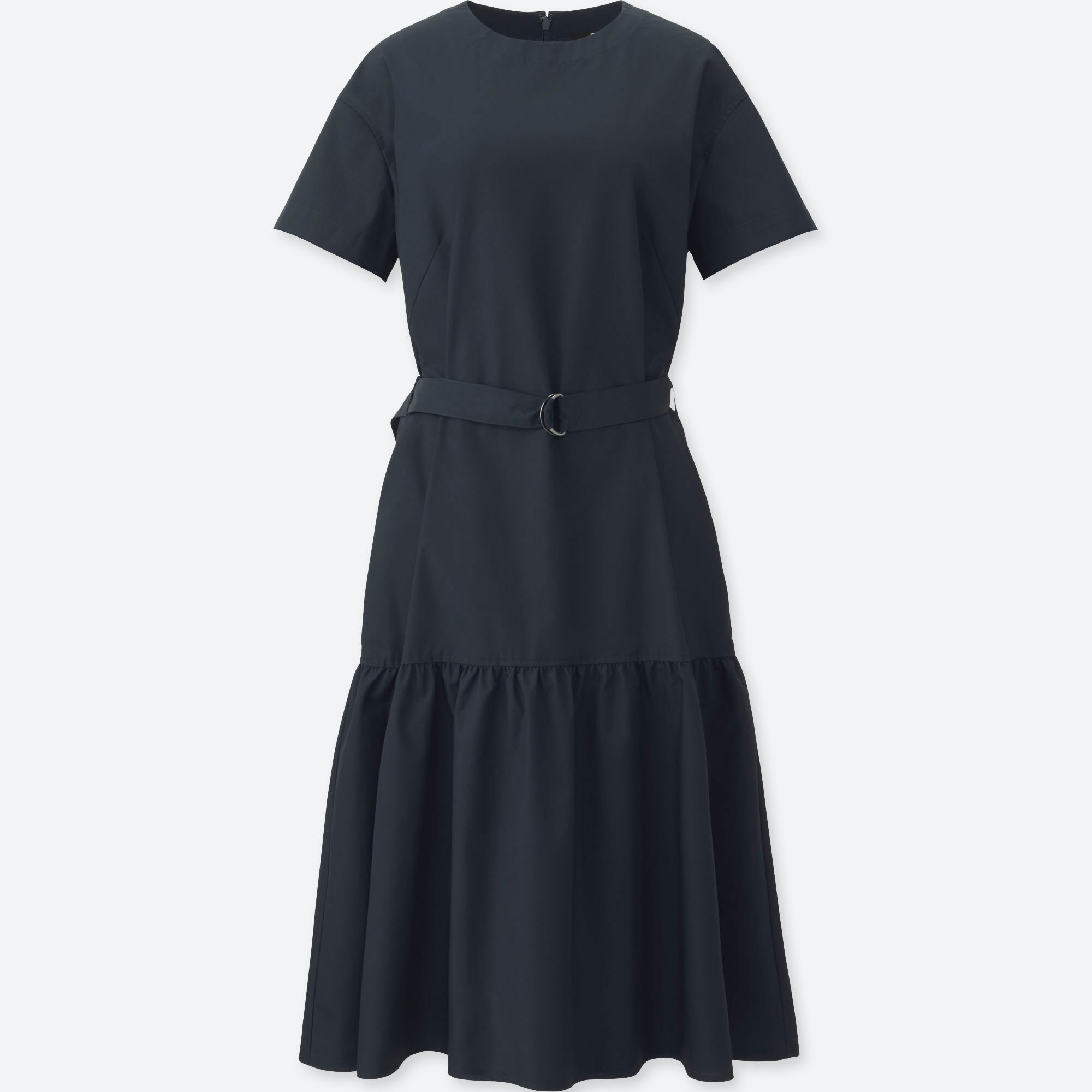 uniqlo tiered dress