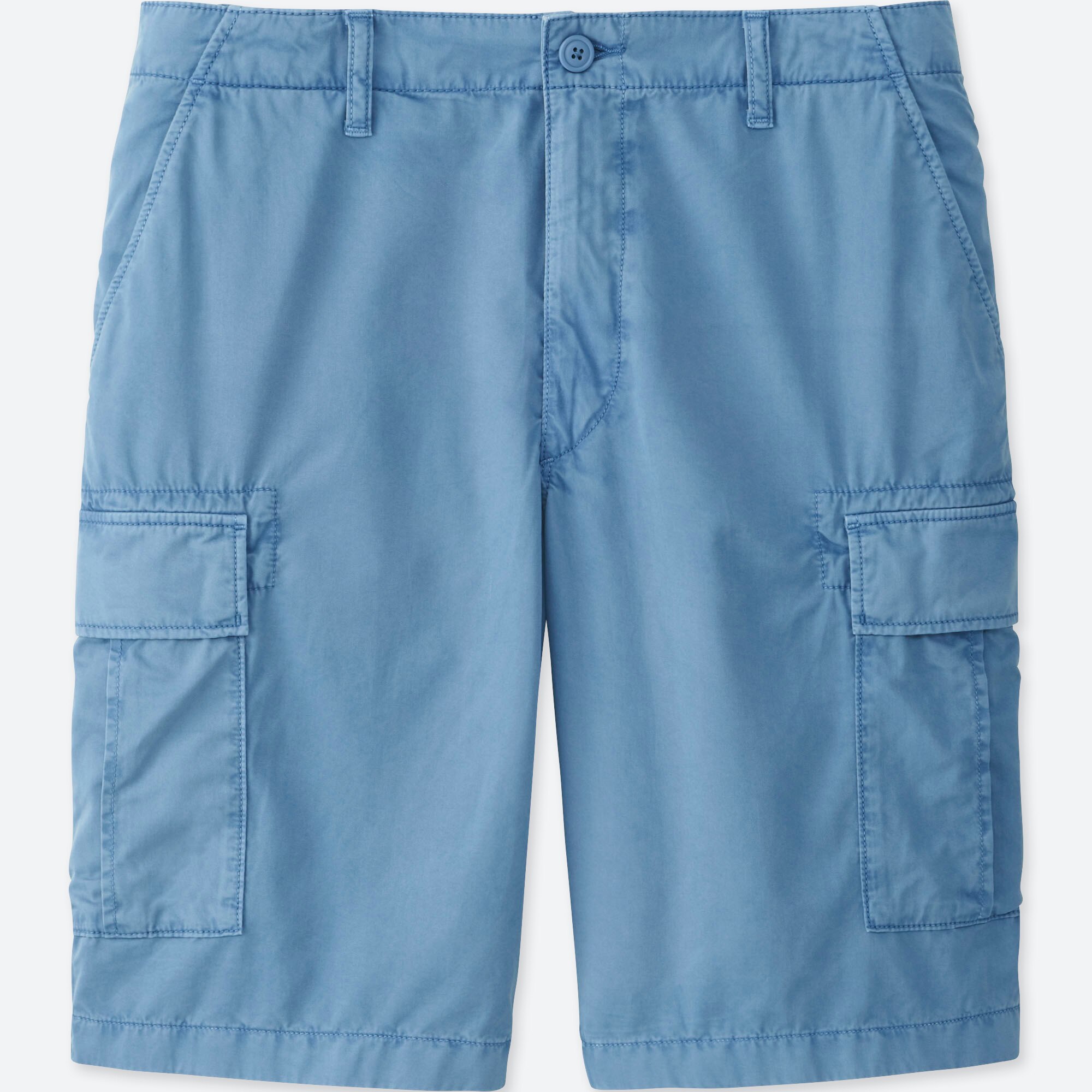 full blue cargo shorts