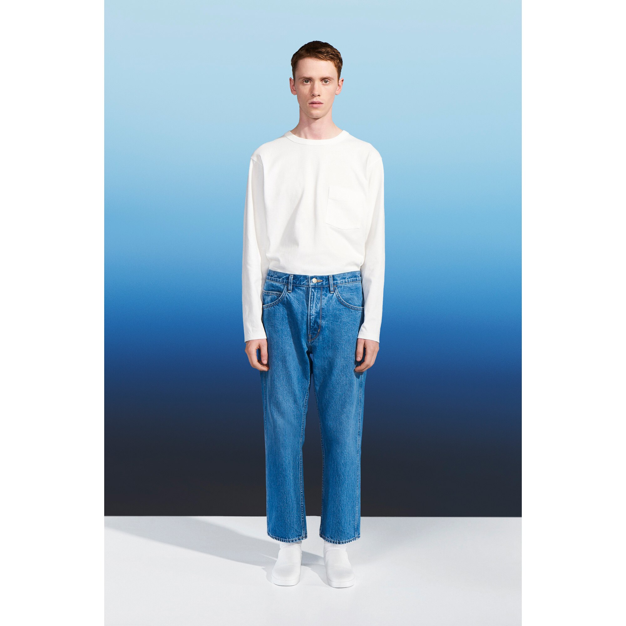 uniqlo u straight jeans