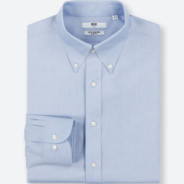 uniqlo non iron shirts