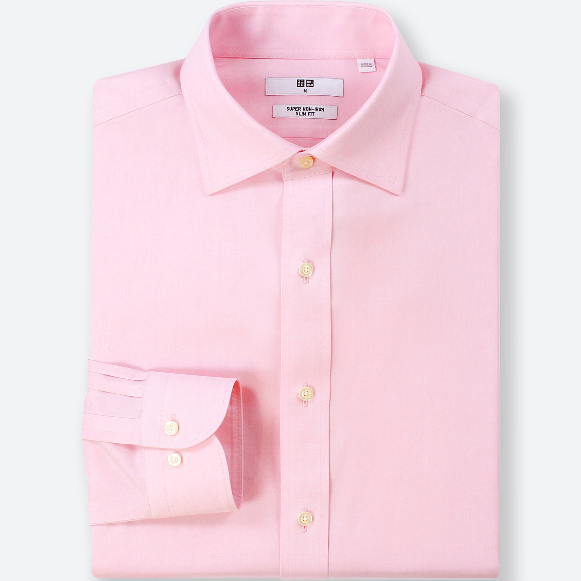 MEN SUPER NONIRON SLIMFIT LONGSLEEVE SHIRT UNIQLO US