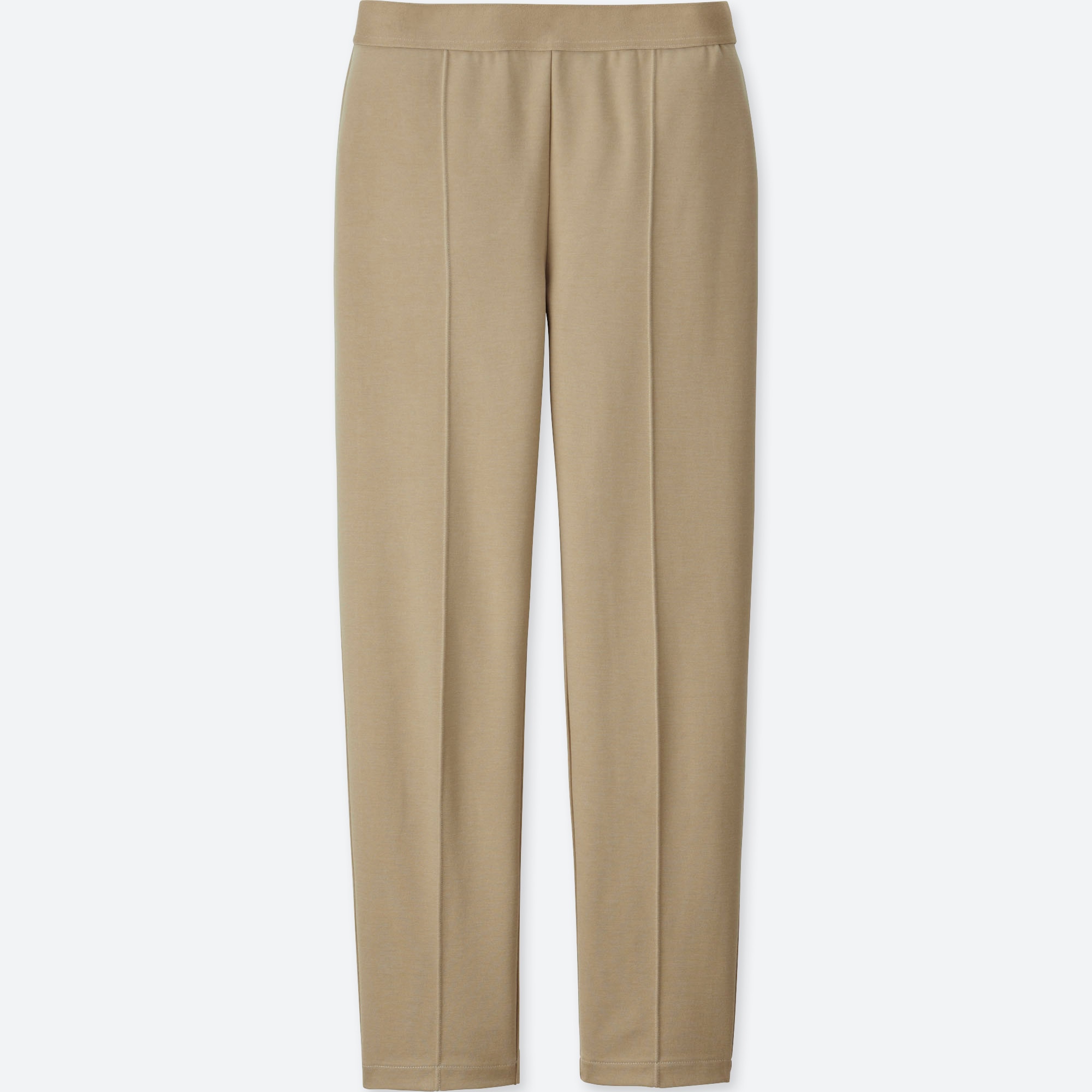 uniqlo cotton tapered ankle length pants