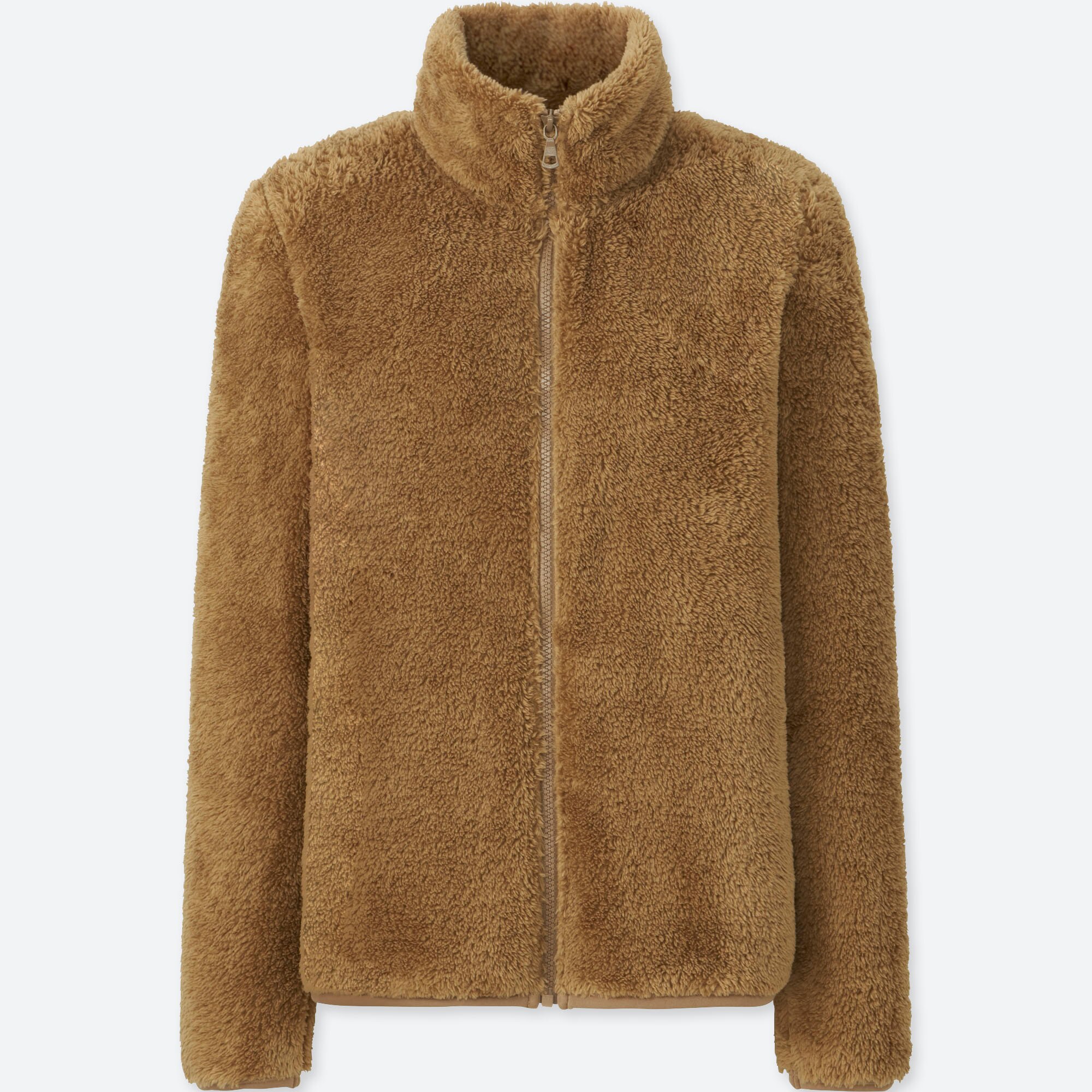 WOMEN FLUFFY YARN FLEECE FULLZIP JACKET UNIQLO US