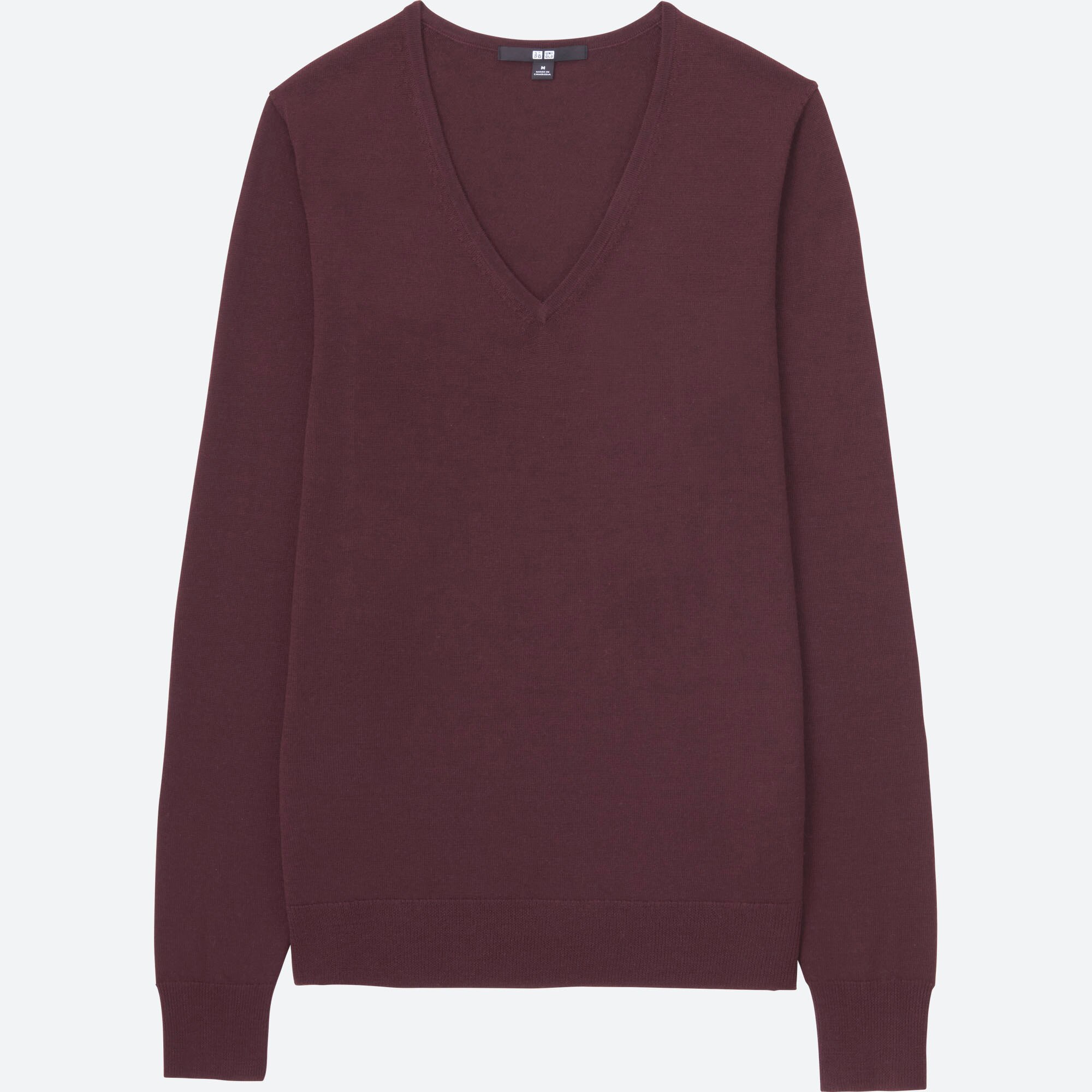 uniqlo merino v neck