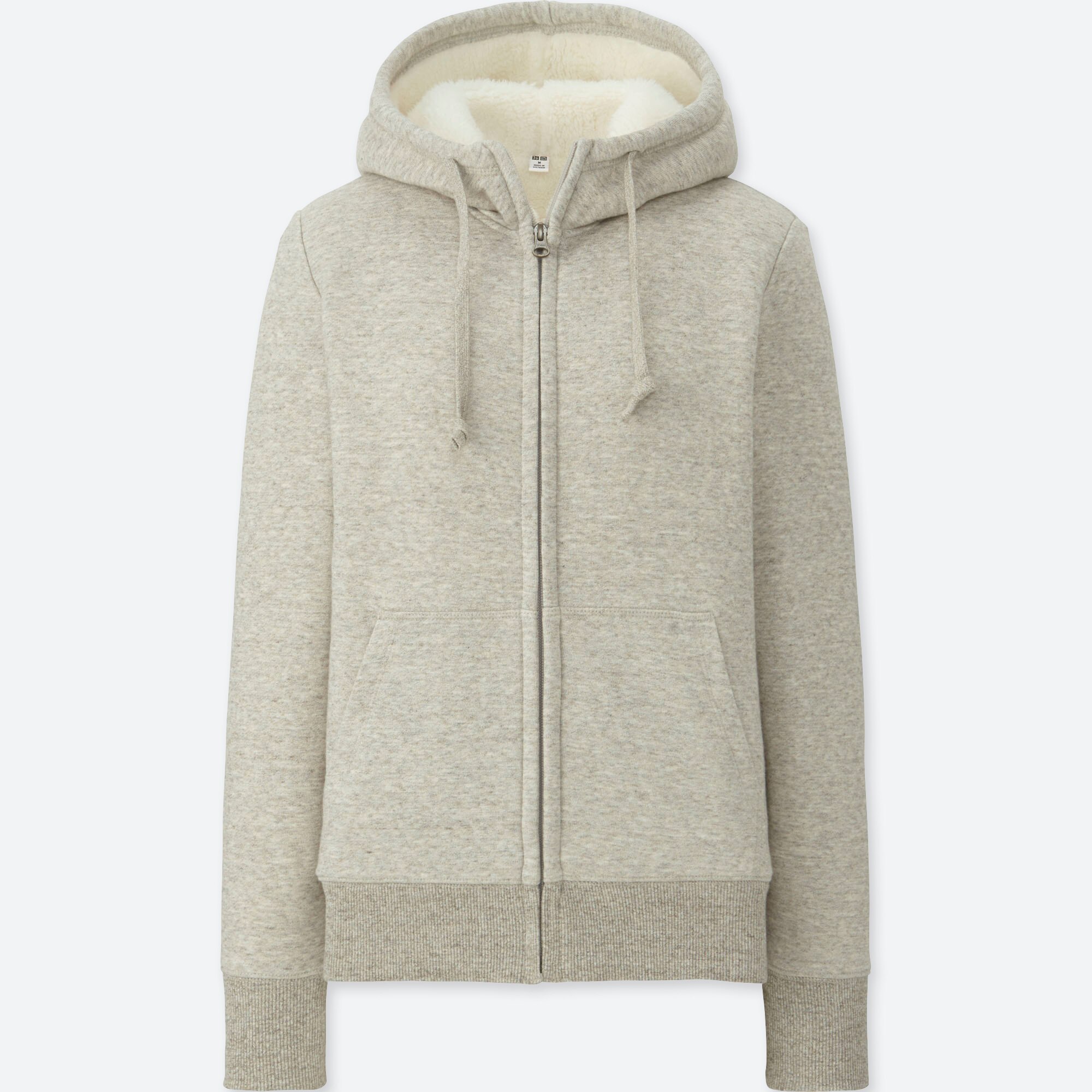 pile lined hoodie uniqlo