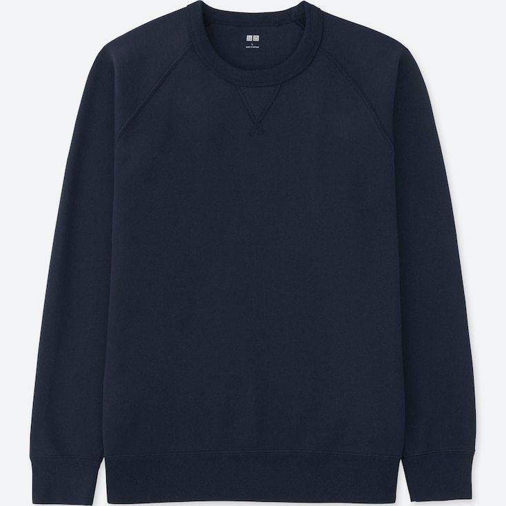 UNIQLO MEN DRY-EX WARM LONG SLEEVE HALF-ZIP T-SHIRT