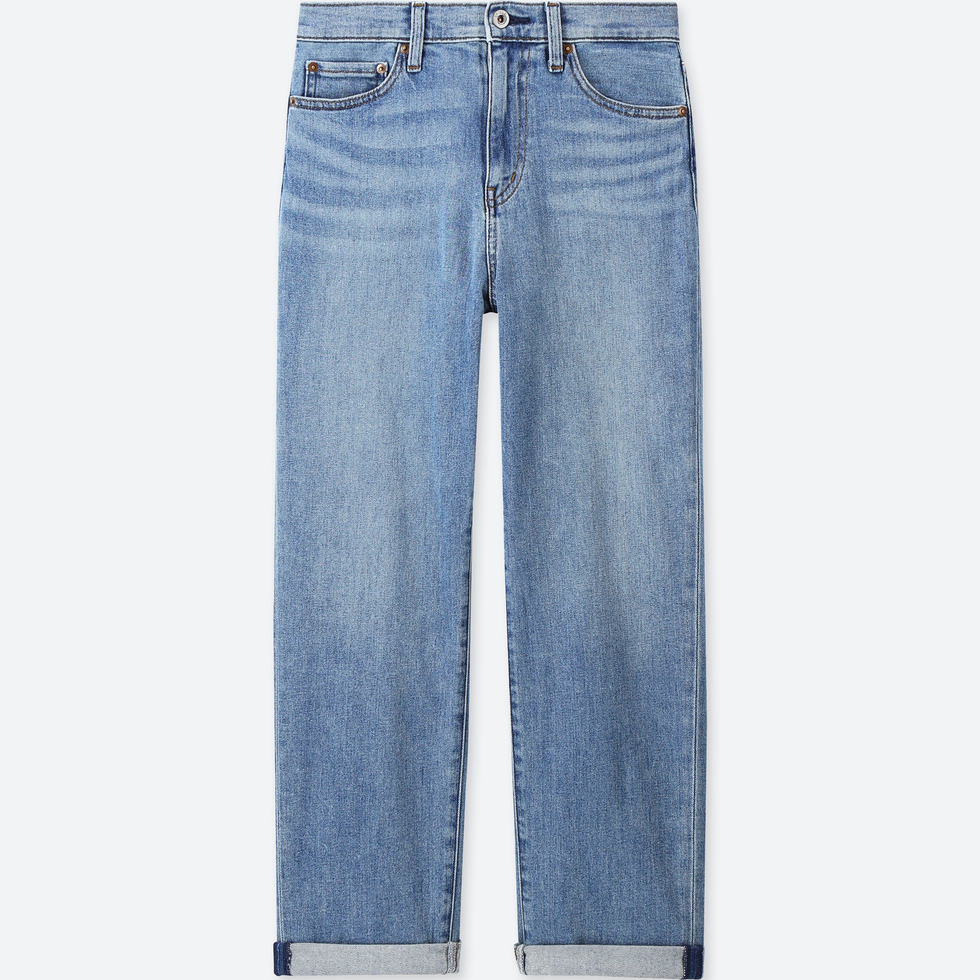 uniqlo boyfriend jeans high rise