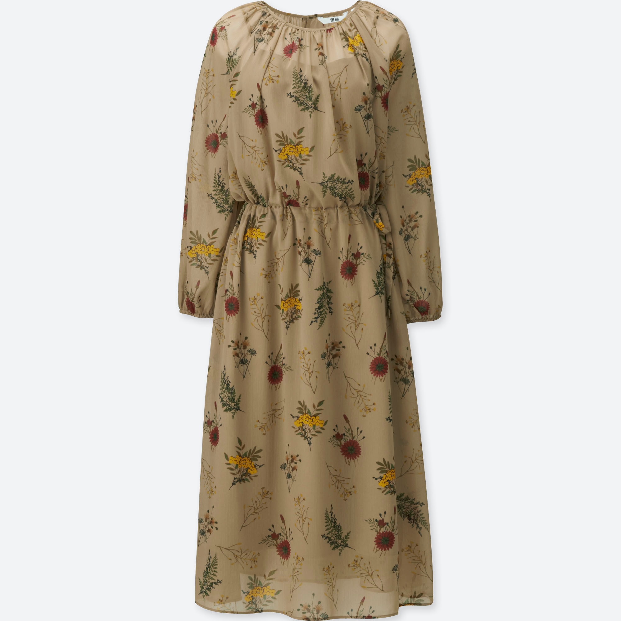 uniqlo floral dress