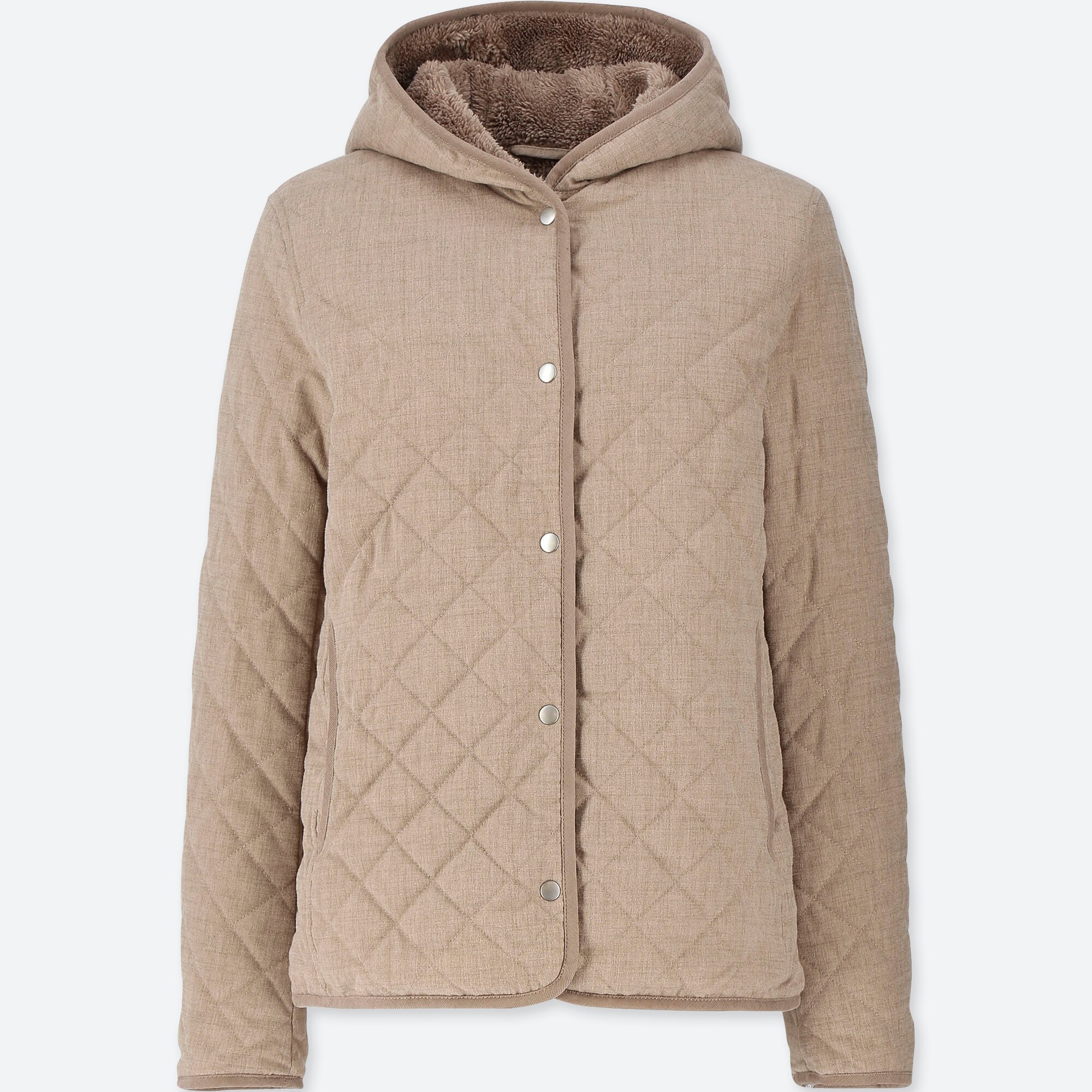 pile lined fleece parka