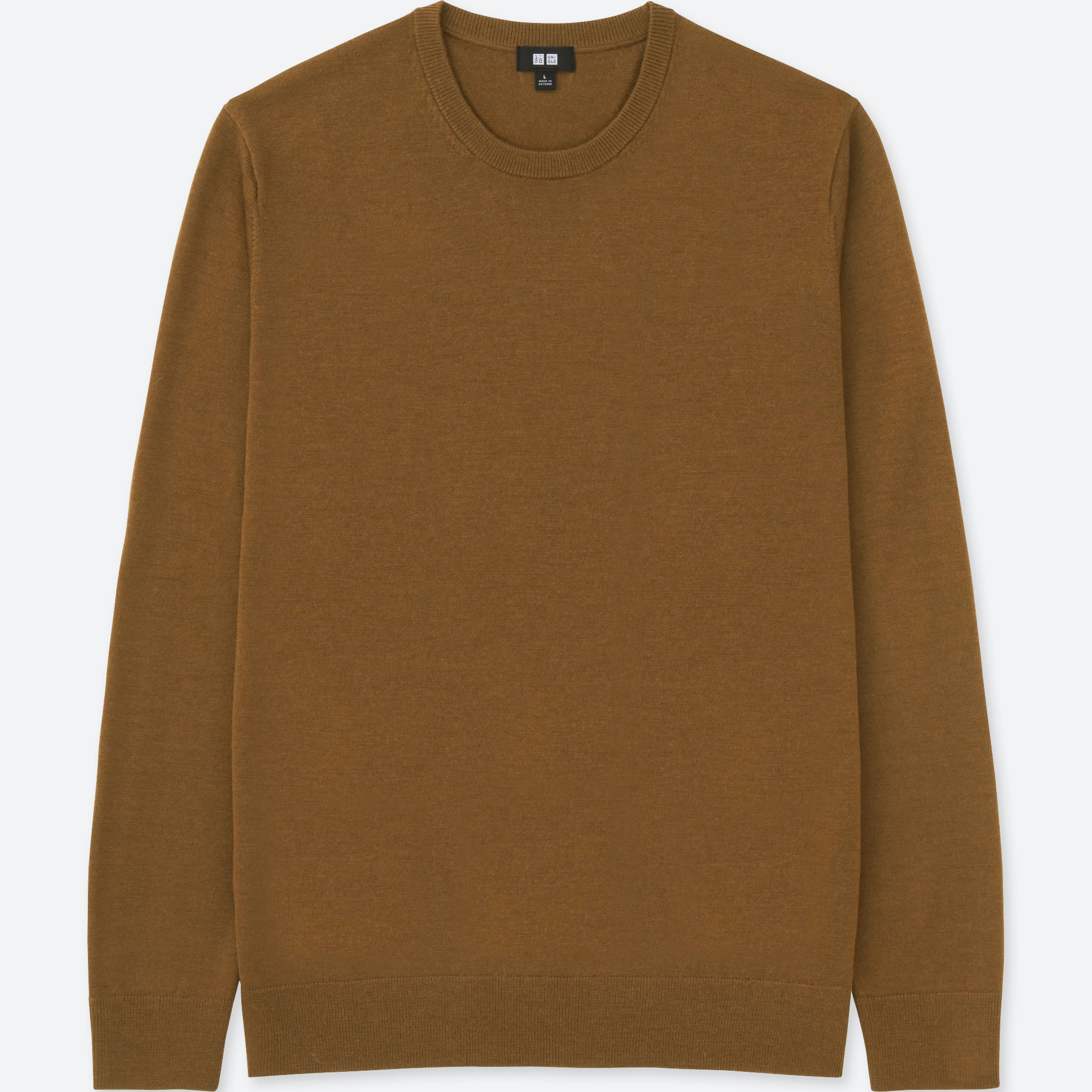 uniqlo merino crew neck