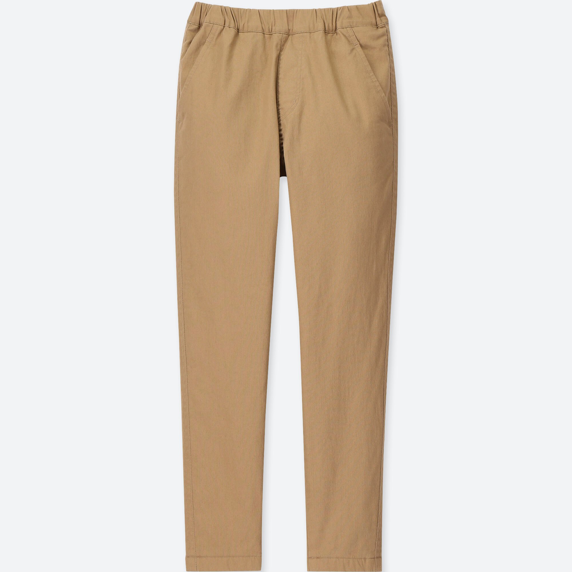 Stretch Double Face Straight Pants | UNIQLO US