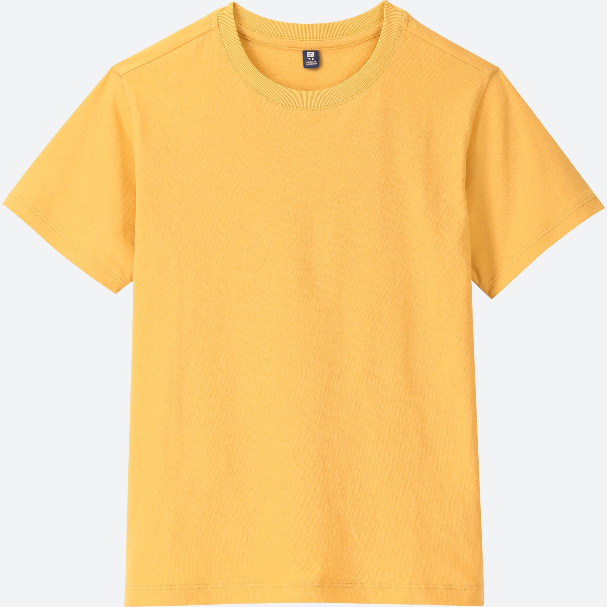 crew neck dry color t shirt uniqlo