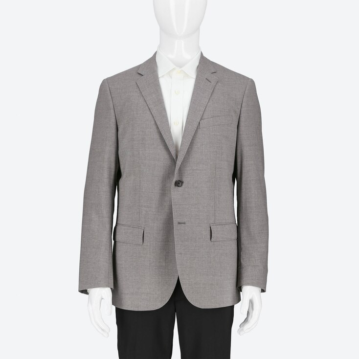 MEN STRETCH WOOL SLIMFIT JACKET UNIQLO US