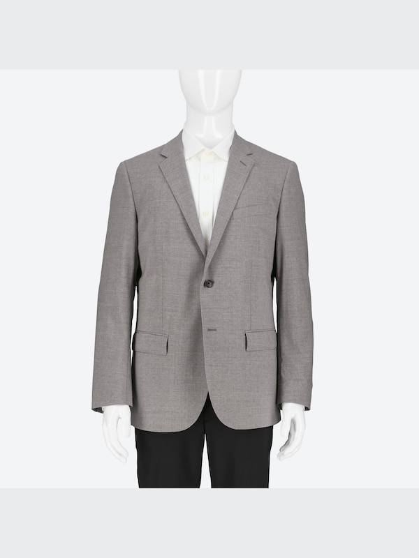 Stretch Wool Slim-Fit Jacket (Multiple Body Lengths)