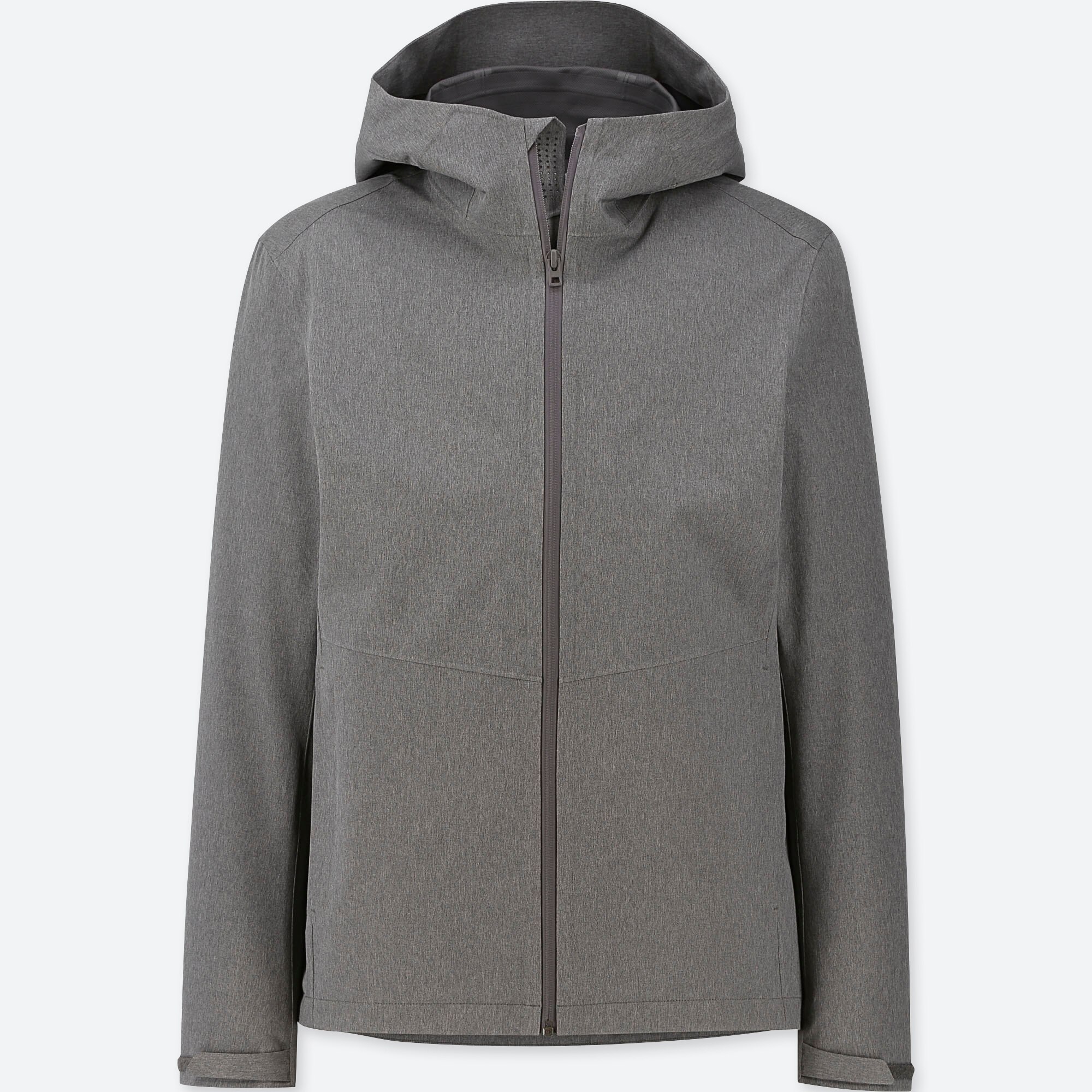 UNIQLO MEN BLOCKTECH RAINCOAT HOODED 
