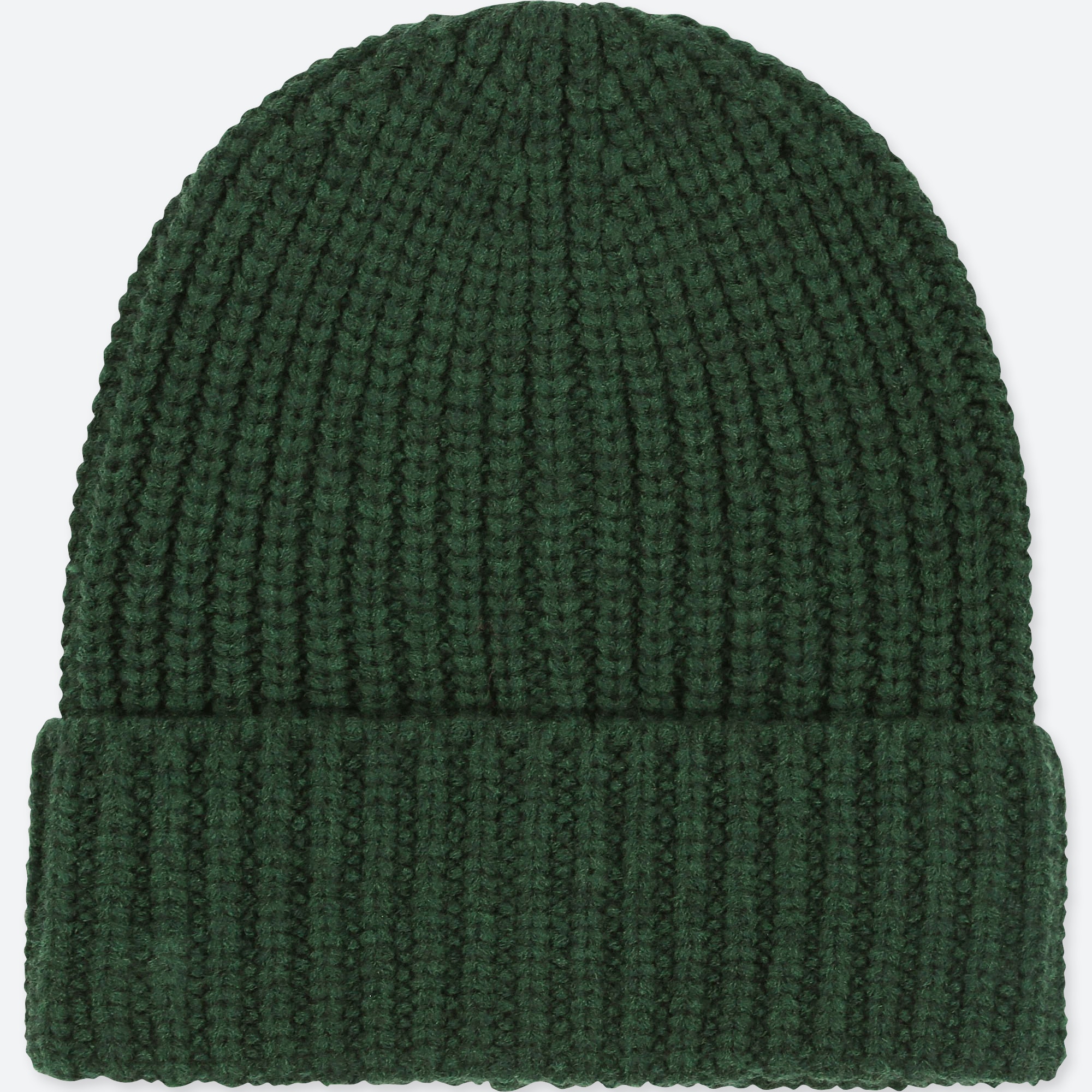 green knit cap