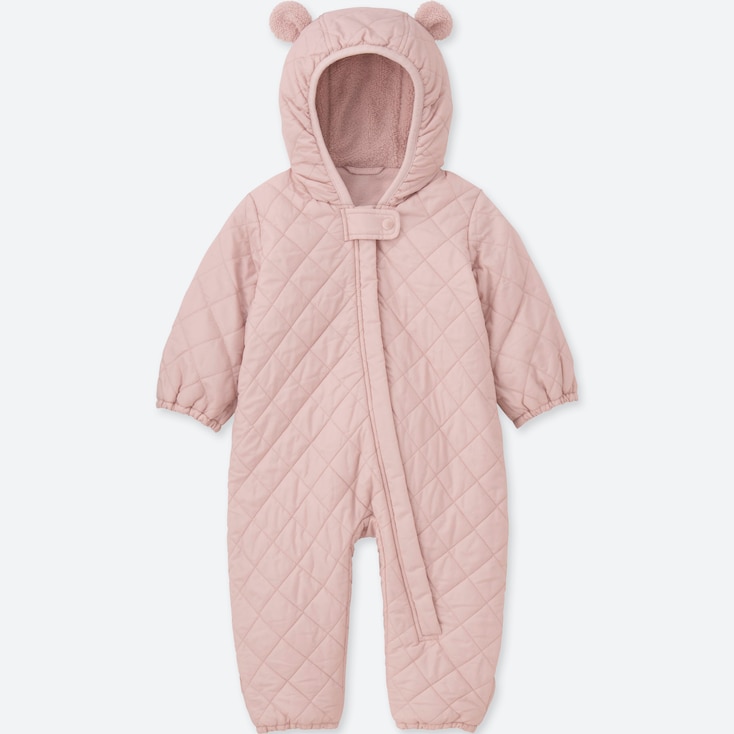 NEWBORN WARM PADDED LONG SLEEVE ONE PIECE OUTFIT UNIQLO US