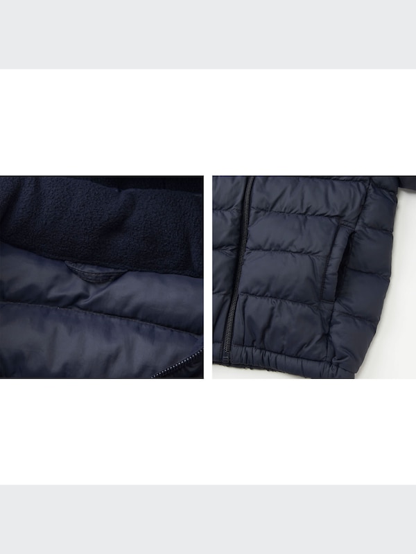 Light Warm Padded Full Zip Parka