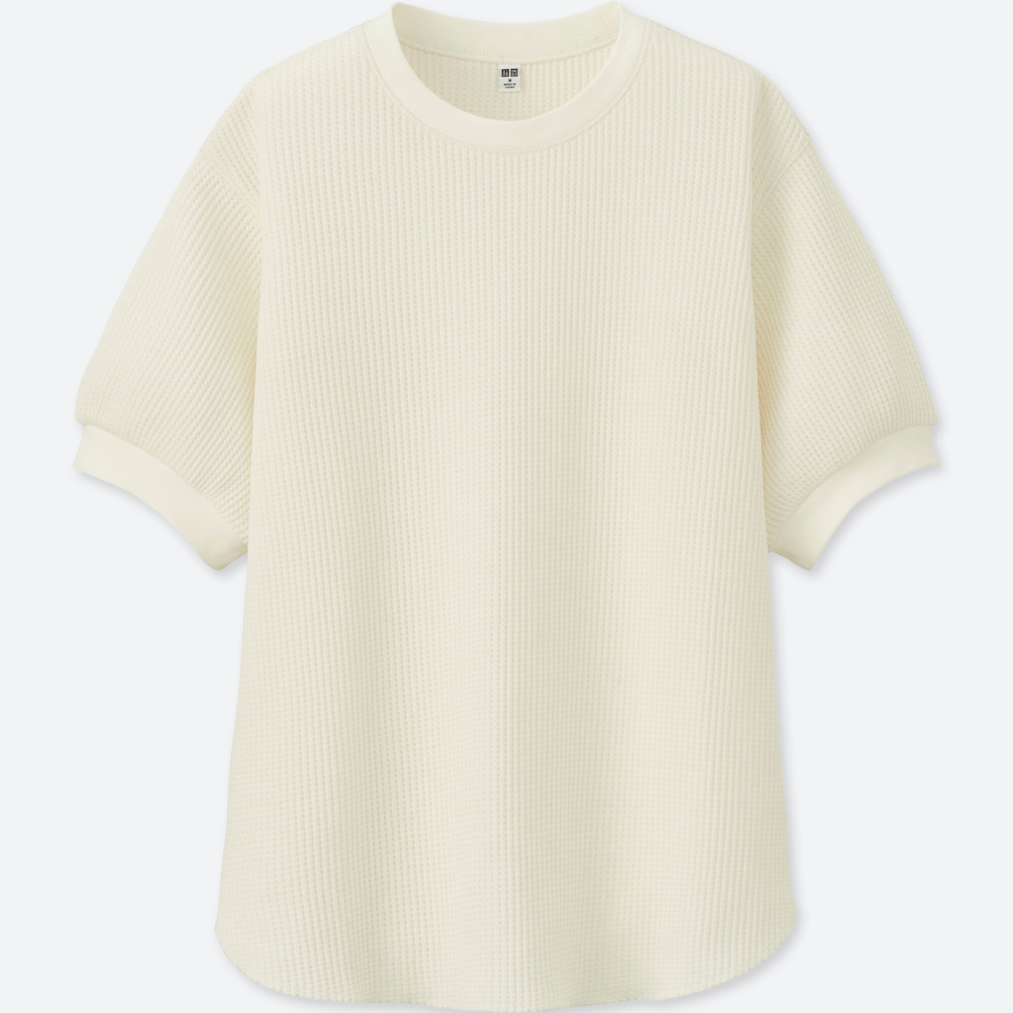 uniqlo waffle top