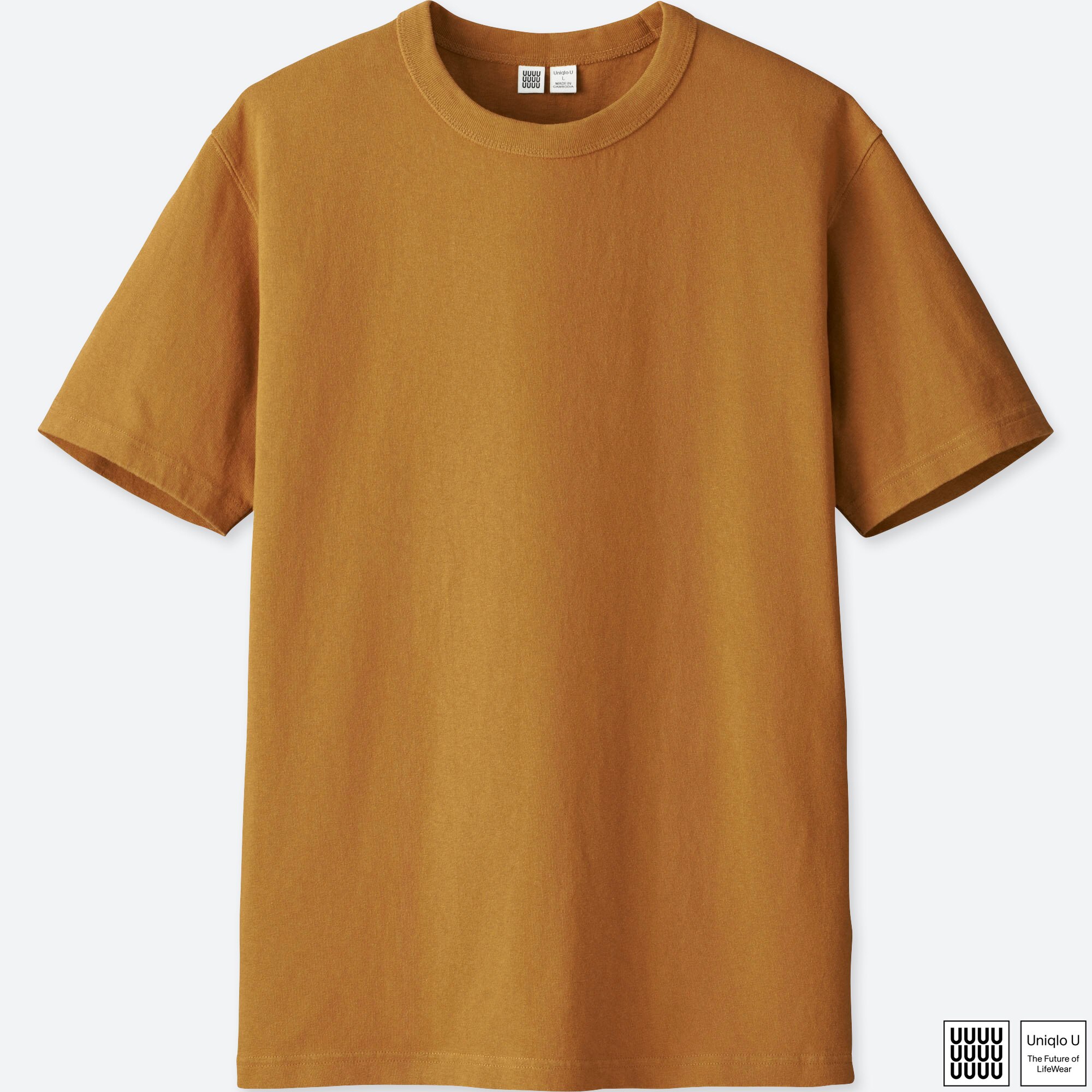 uniqlo crew neck size chart