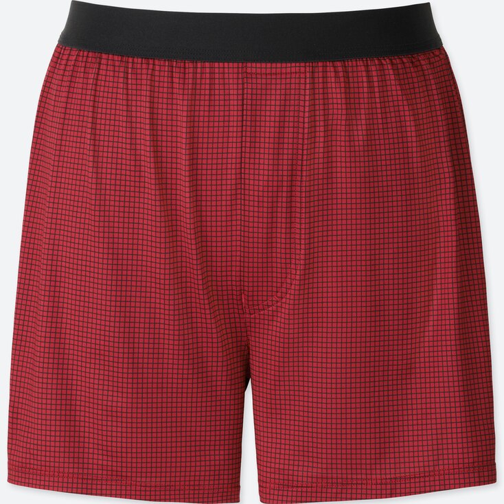 UNIQLO WOVEN CHECKED BOXER SHORTS StyleHint