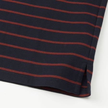 WOMEN BOAT NECK STRIPED LONG SLEEVED T-SHIRT | UNIQLO UK