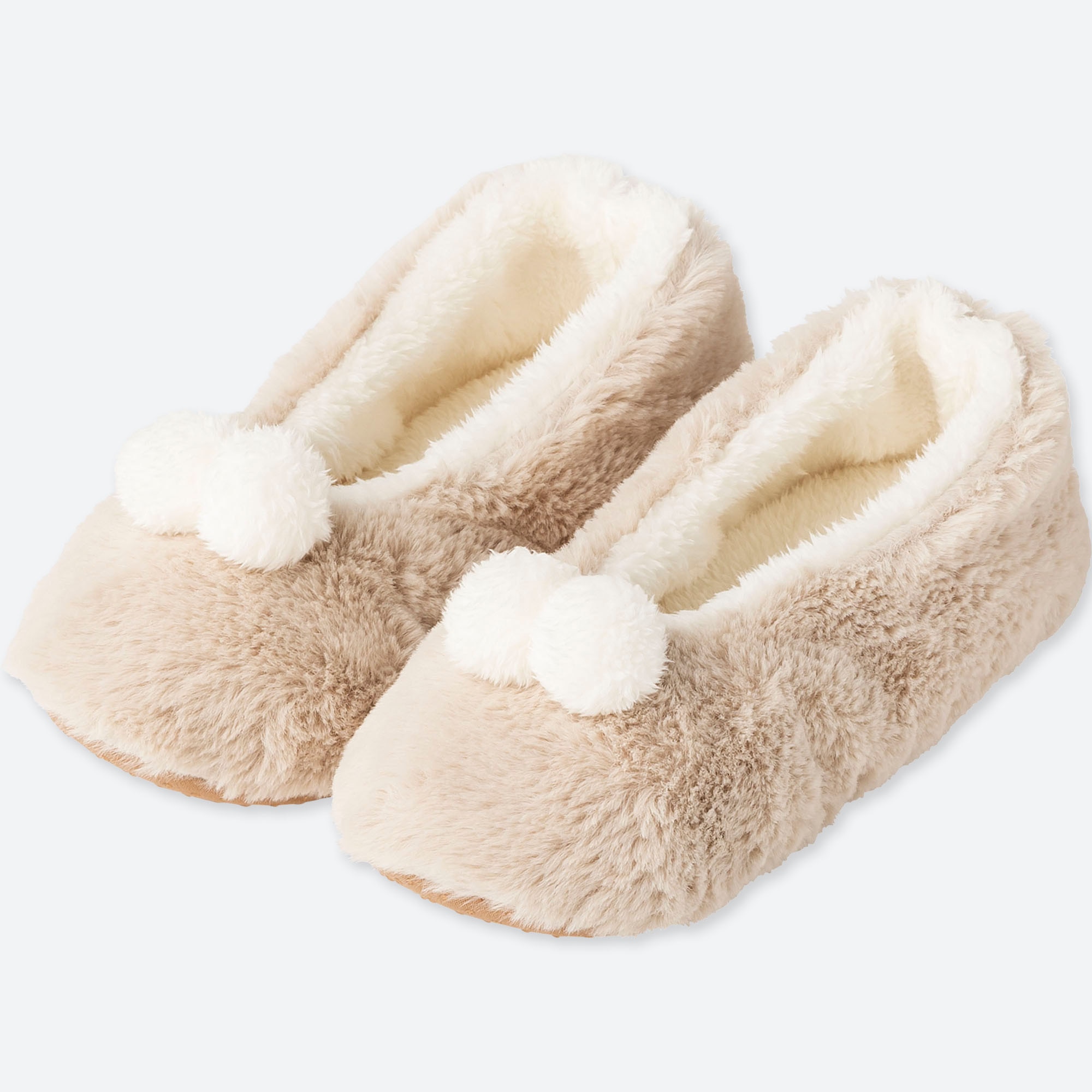 Fleece Slippers Uniqlo Room Slippers Uniqlo Fluffy Fleece Slippers