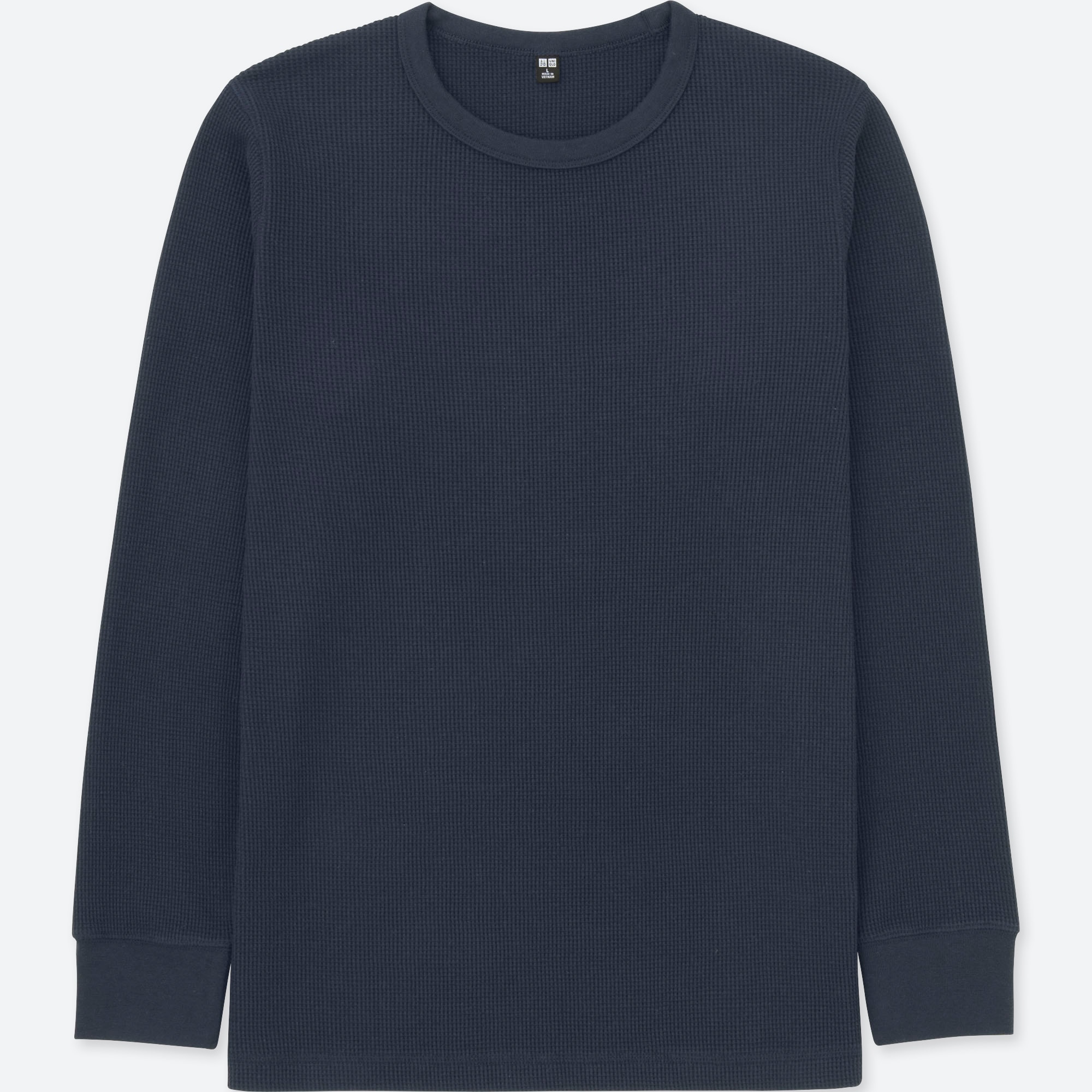 waffle sweater uniqlo