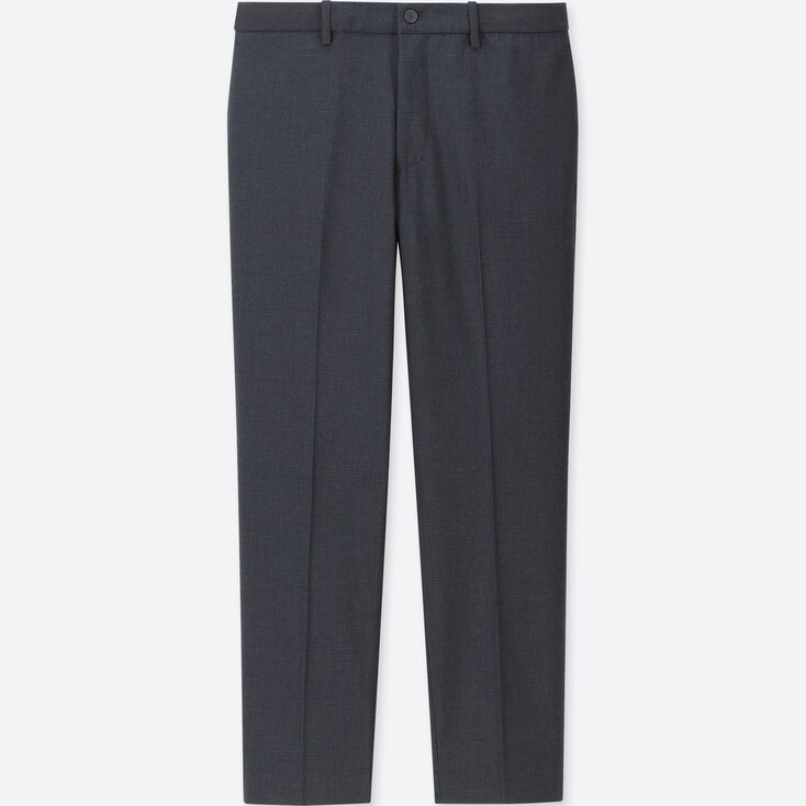 MEN EZY ANKLE-LENGTH PANTS (GLEN CHECK) | UNIQLO US