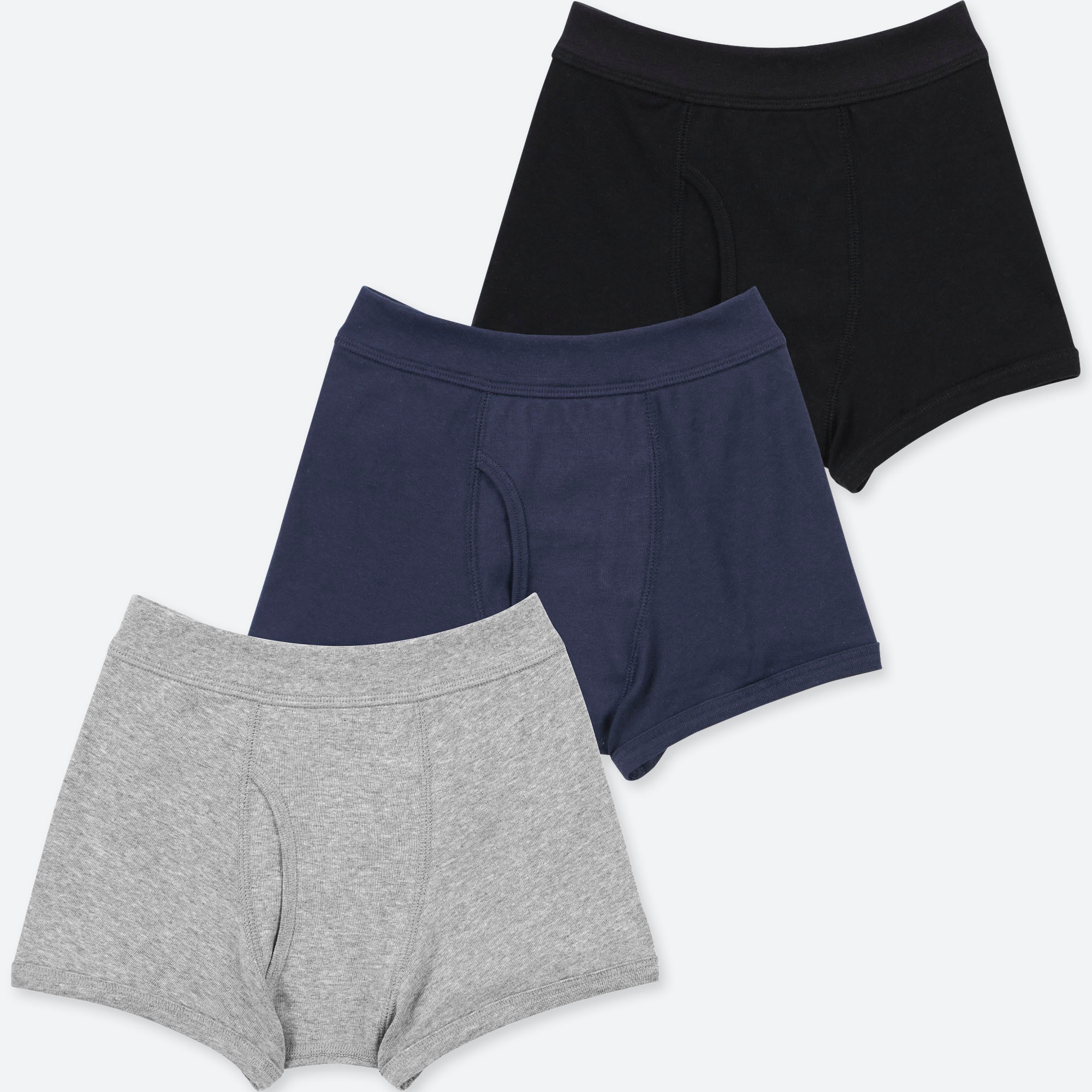 5 Pack X Shop Cotton Stretch Boys Boxer Briefs